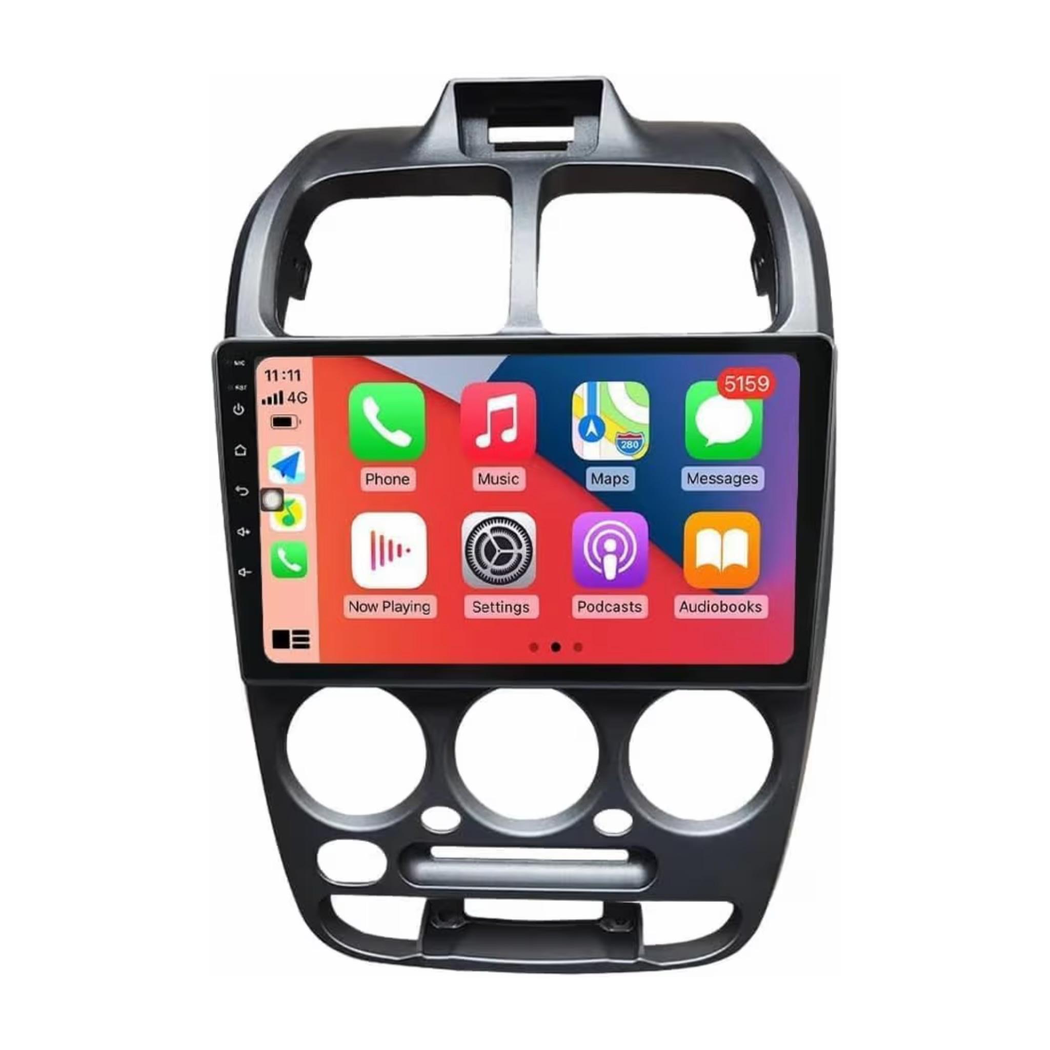 Android Car Stereo for Hyundai Accent II 2 Verna 1999-2012 9 Inch IPS.QLED Touch Screen with AHD Camera Included