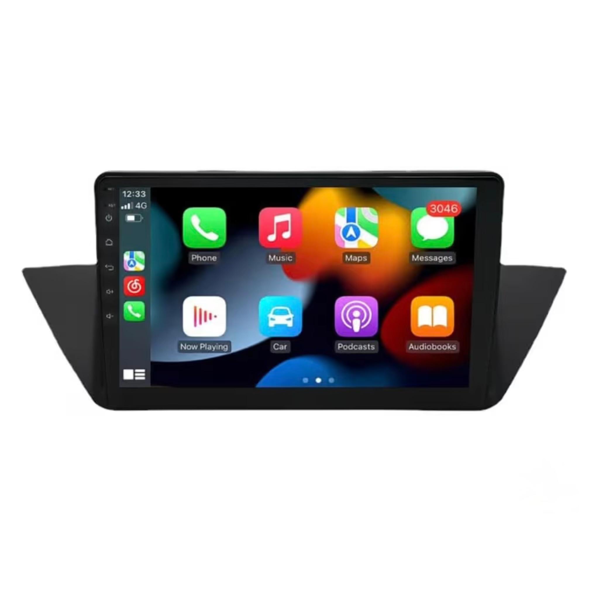 Android Car Stereo for BMW X1 E84 2009-2012 9 Inch IPS.QLED Touch Screen with AHD Camera Included