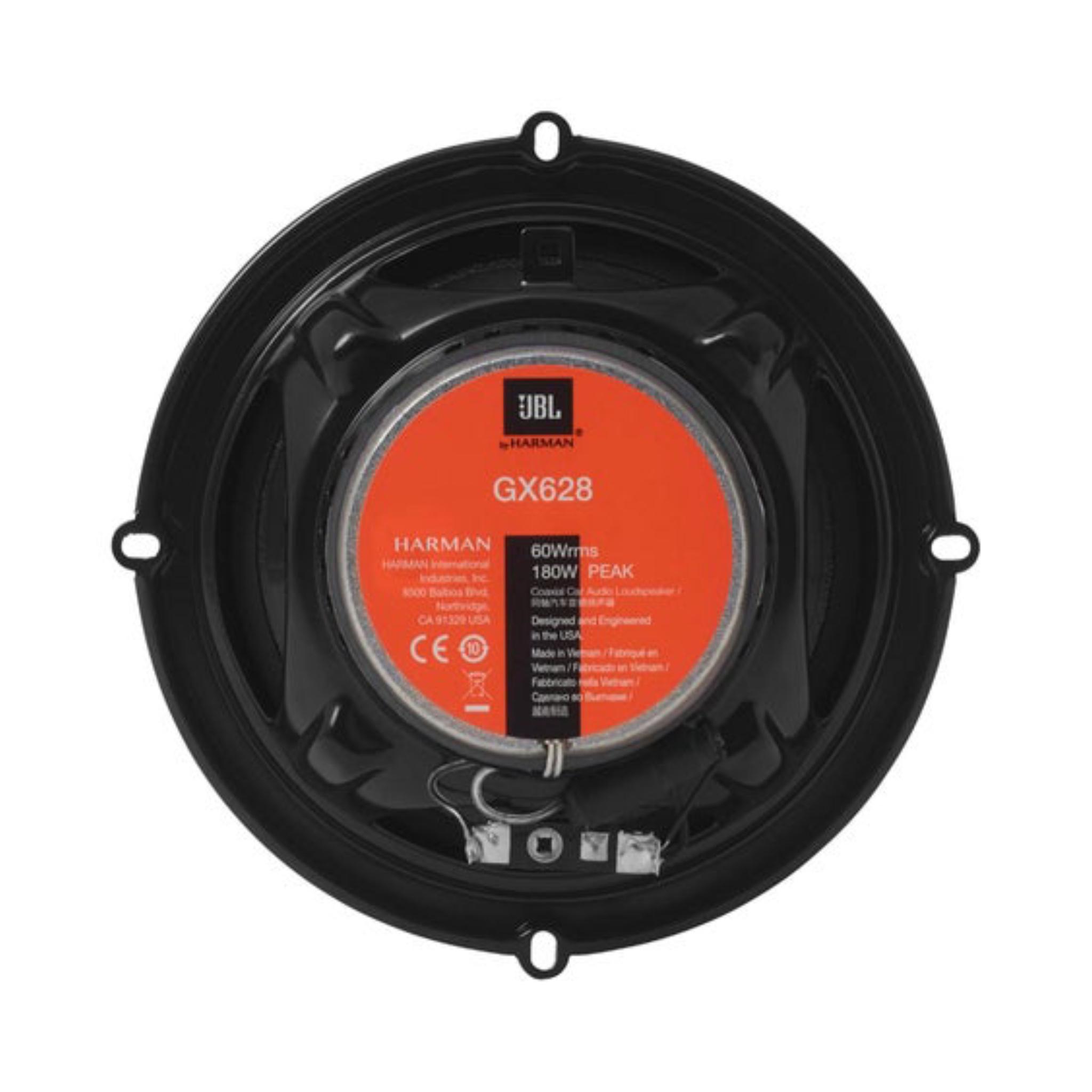 JBL GX628 GX Series 6.5" 180W Peak Power 2-Way Coaxial Car Loudspeakers (Pair) - Image 2