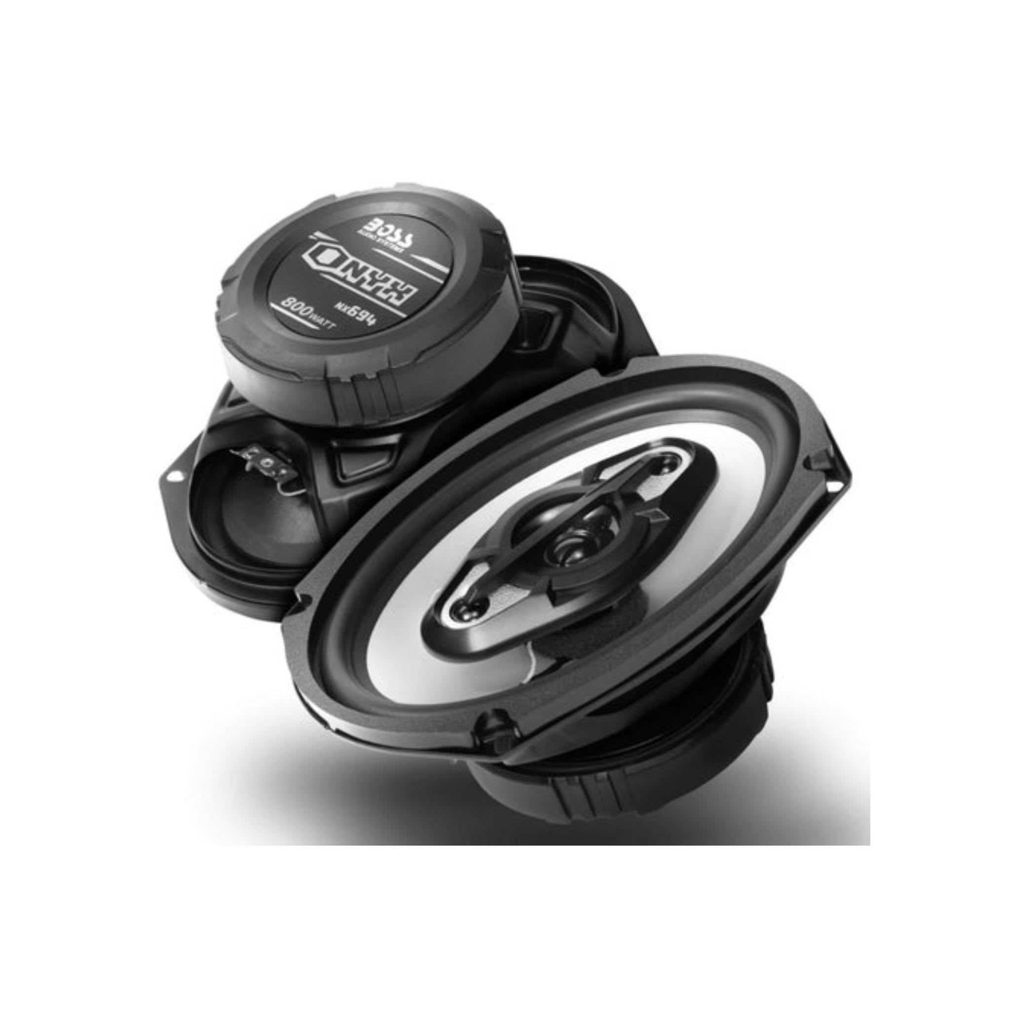 Boss Audio Systems NX694 Car Speakers - 800 Watts Per Pair, 400 Watts Each, 6 x 9 Inch, 4 Way, Sold in Pairs