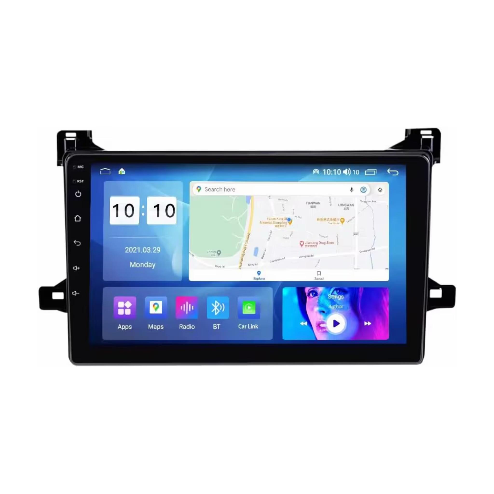 Android Car Stereo for Toyota Prius XW50 2015-2020 9 Inch IPS.QLED Touch Screen with AHD Camera Included