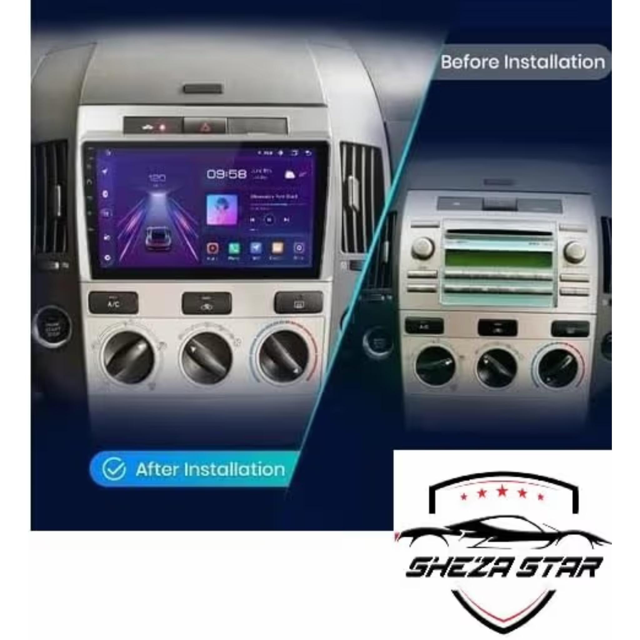 Android Car Stereo for Toyota Corolla 2004-2009 10 Inch IPS.QLED Touch Screen with AHD Camera Included - Image 3