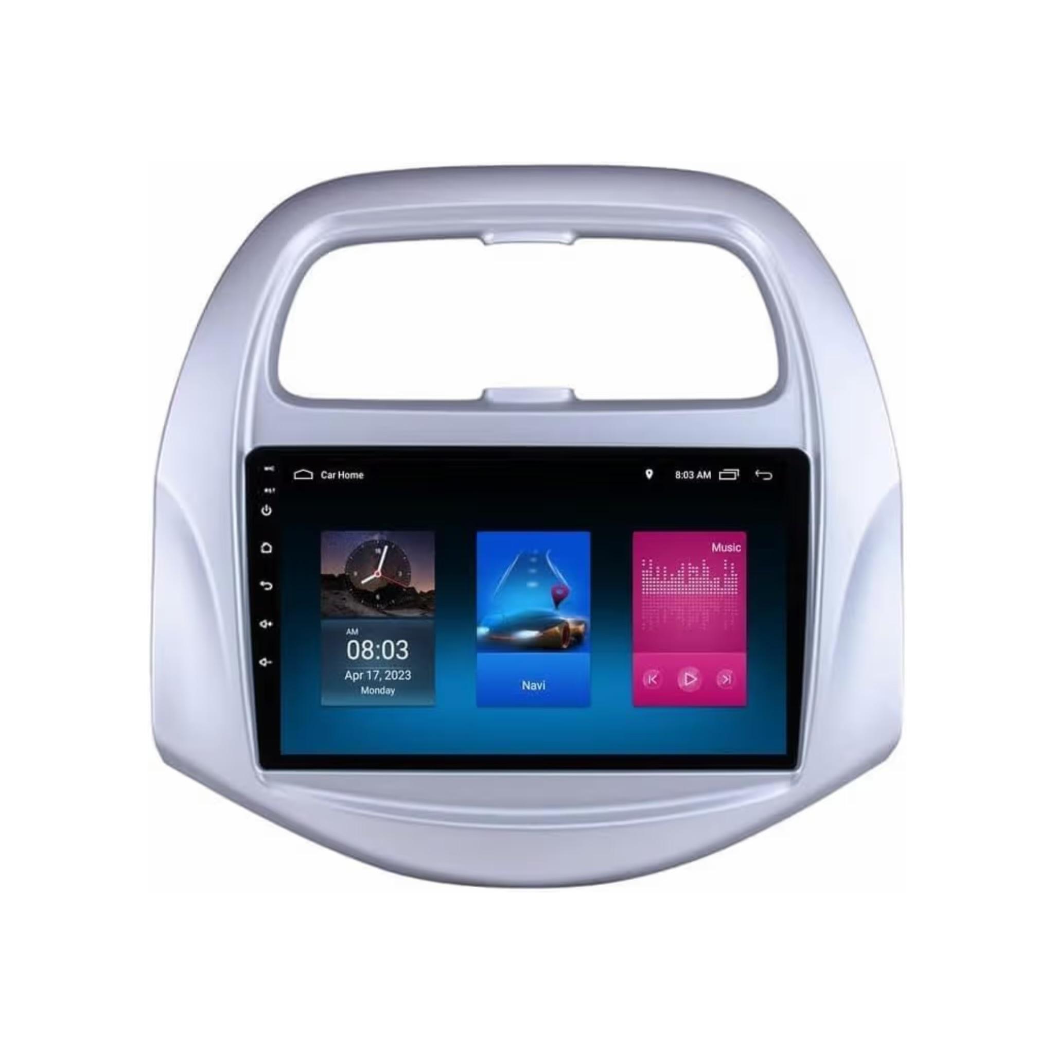 Android Car Stereo for Chevrolet Spark Beat 2018-2020 9 Inch IPS.QLED Touch Screen with AHD Camera Included