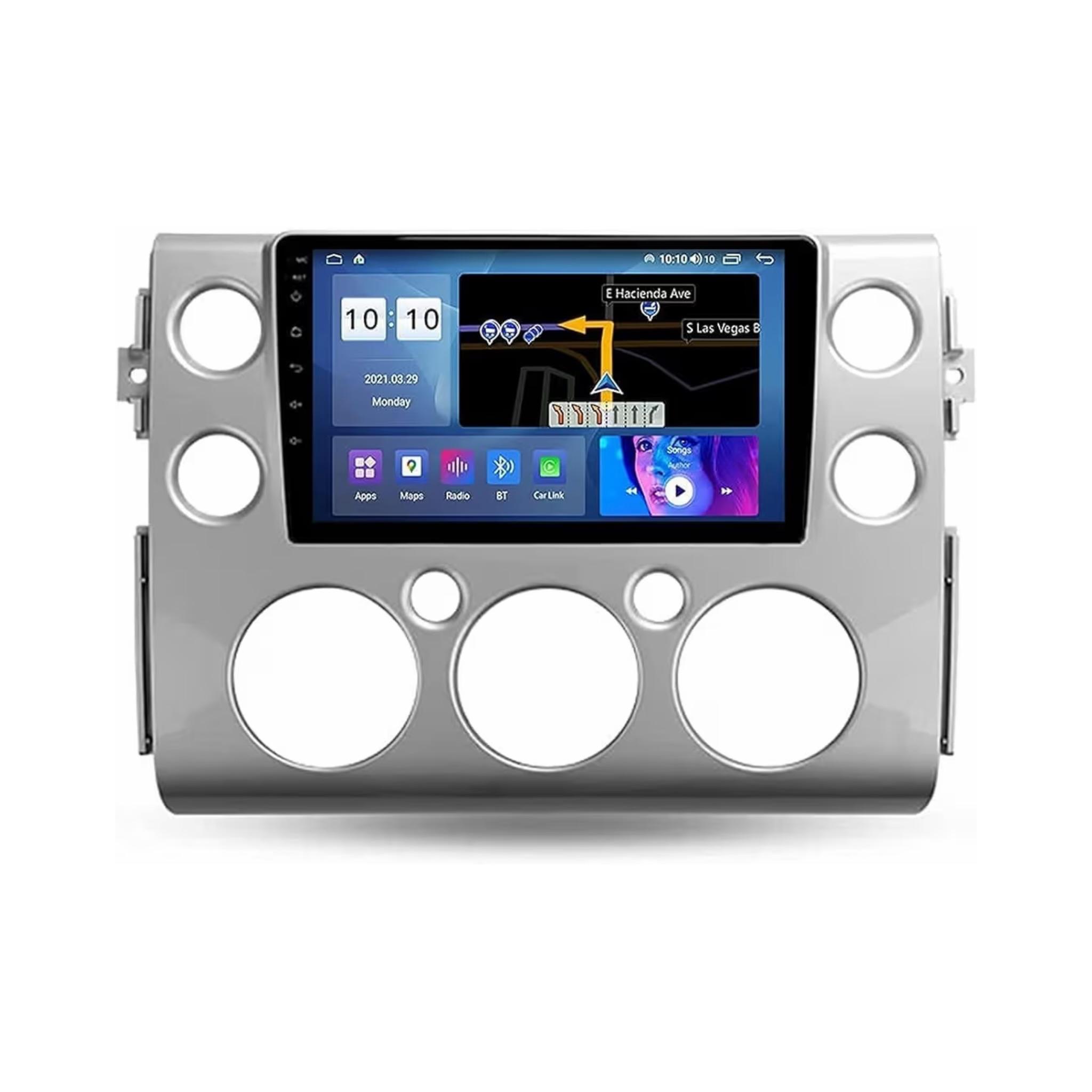 Android Car Stereo for Toyota FJ Cruiser 2006-2020 9 Inch IPS.QLED Touch Screen with AHD Camera Included