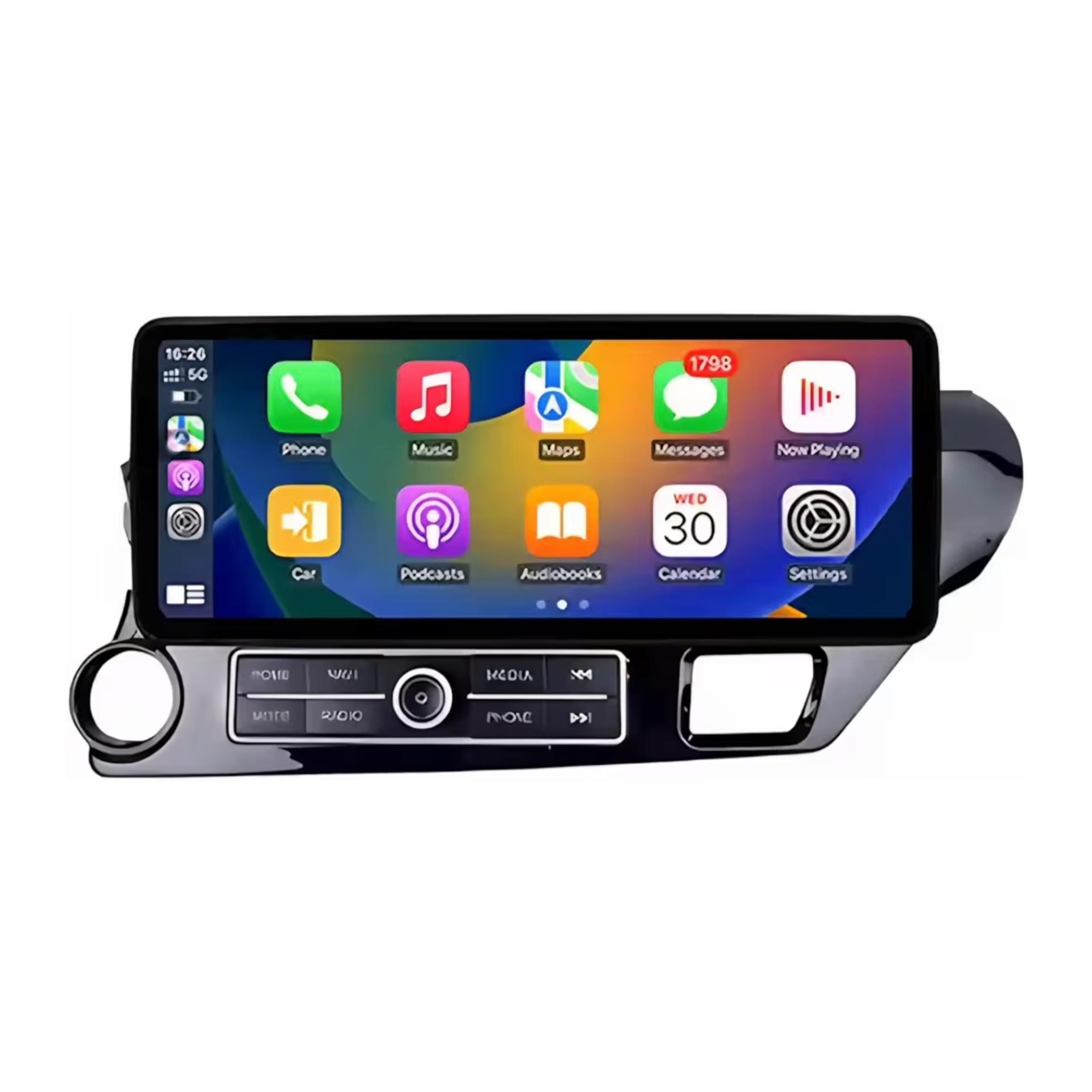 Android Car Stereo 12.3 Inch For Toyota Hilux 2015-2023 IPS.QLED Touch Screen with AHD Camera Included