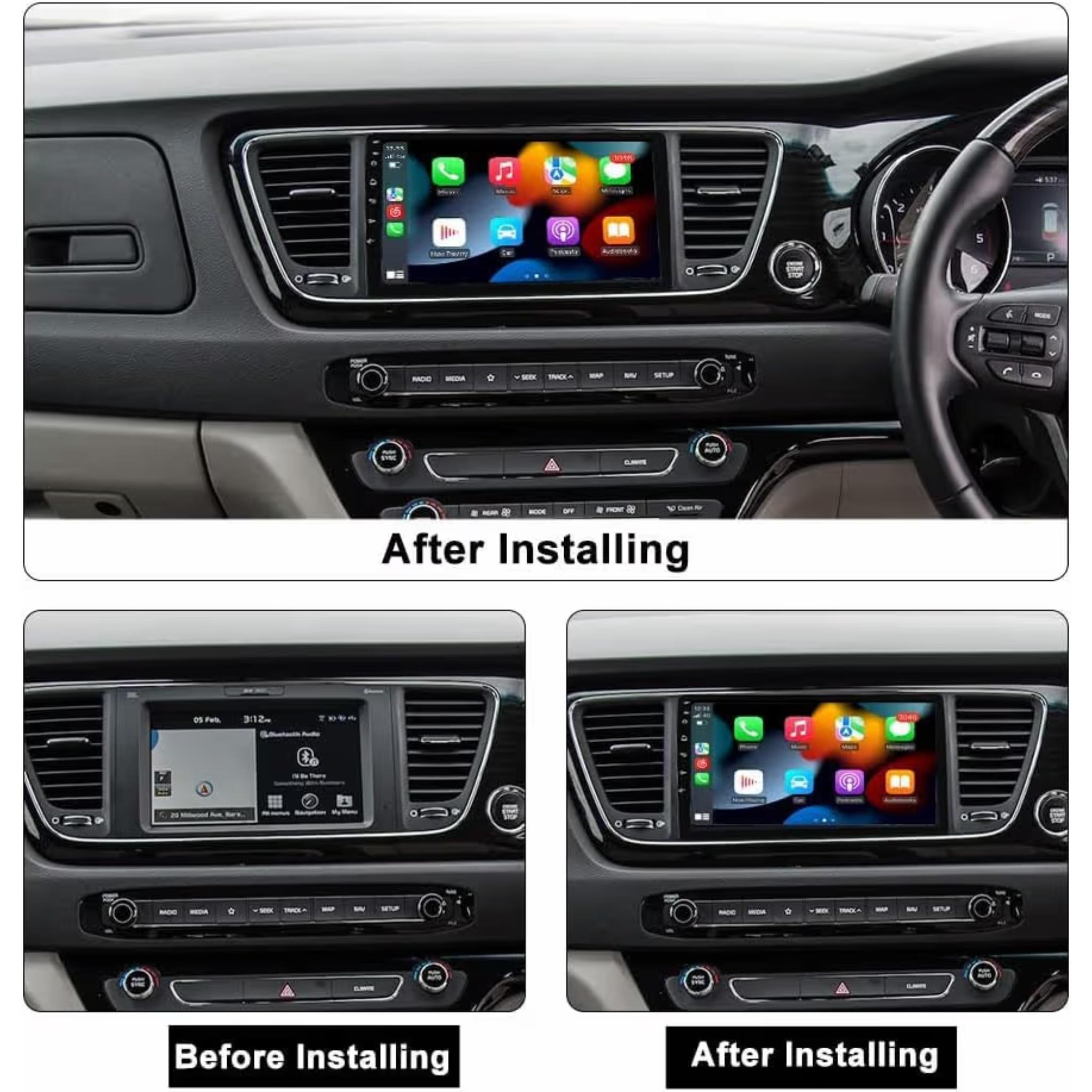 Android Car Stereo for Kia Carnival 3 YP 2014-2021 9 Inch IPS.QLED Touch Screen with AHD Camera Included - Image 3