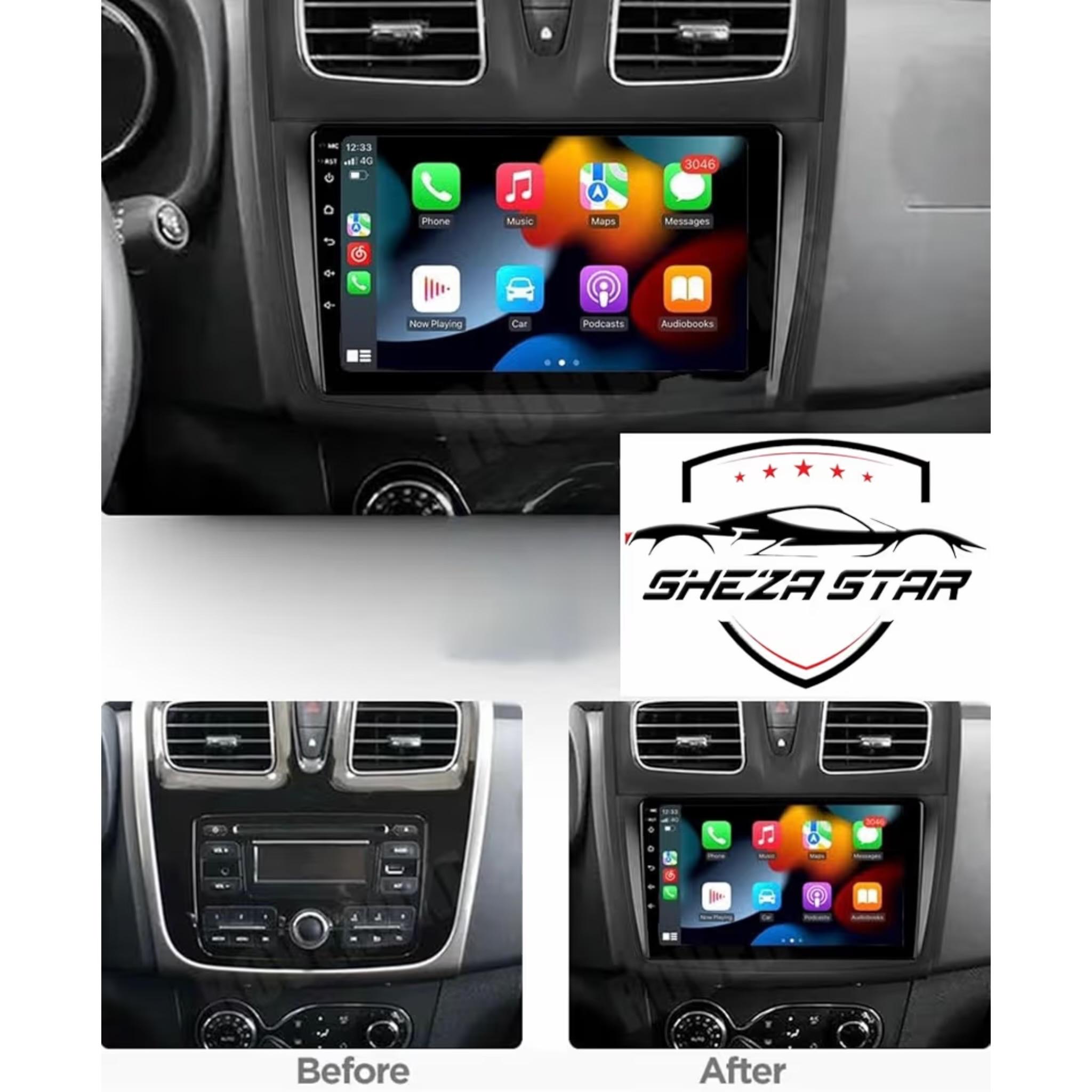 Android Car Stereo for Renault Logan 2 2012-2022 Sandero 2 2013-2022 9 Inch IPS.QLED Touch Screen with AHD Camera Included - Image 3