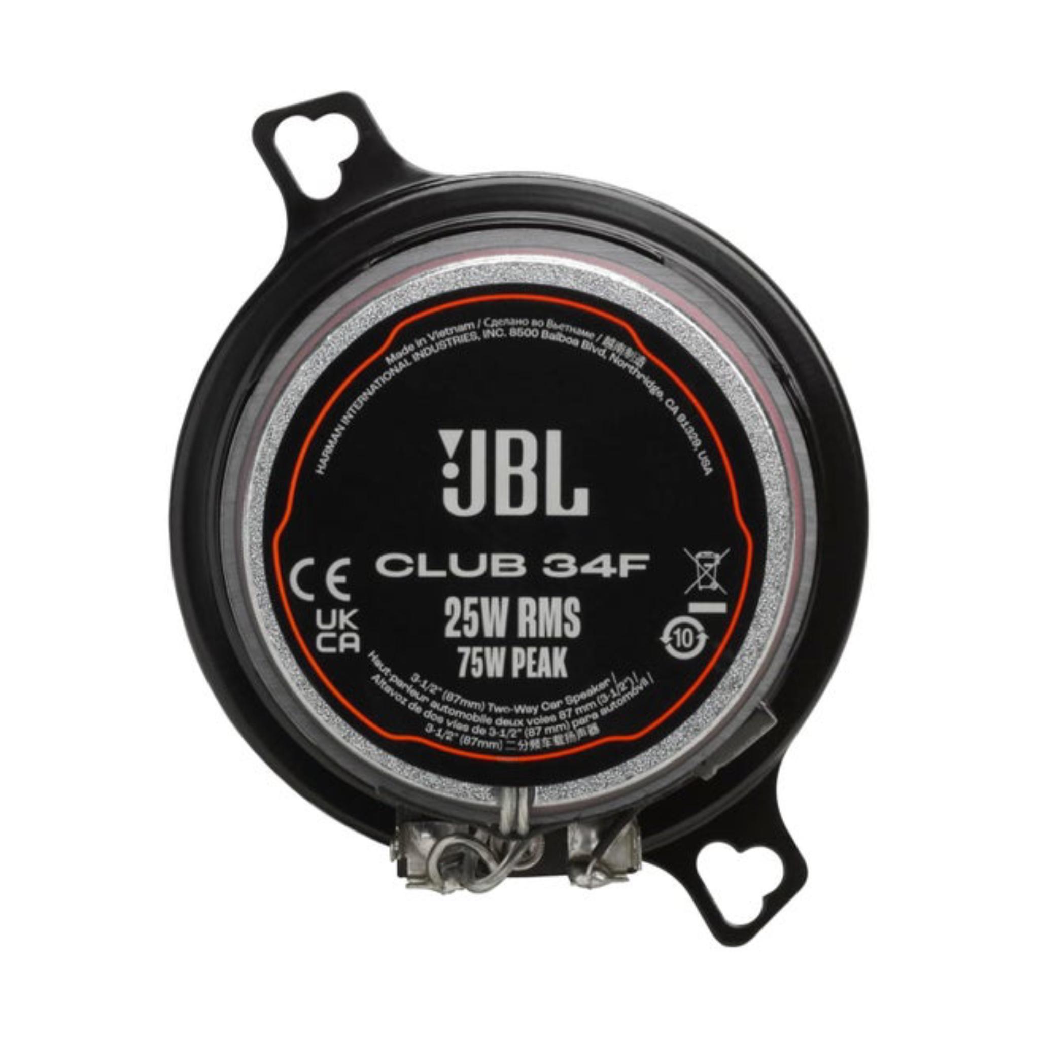 JBL Club 34F - 3-1/2" (87mm) Two-Way Car Speaker - Image 2