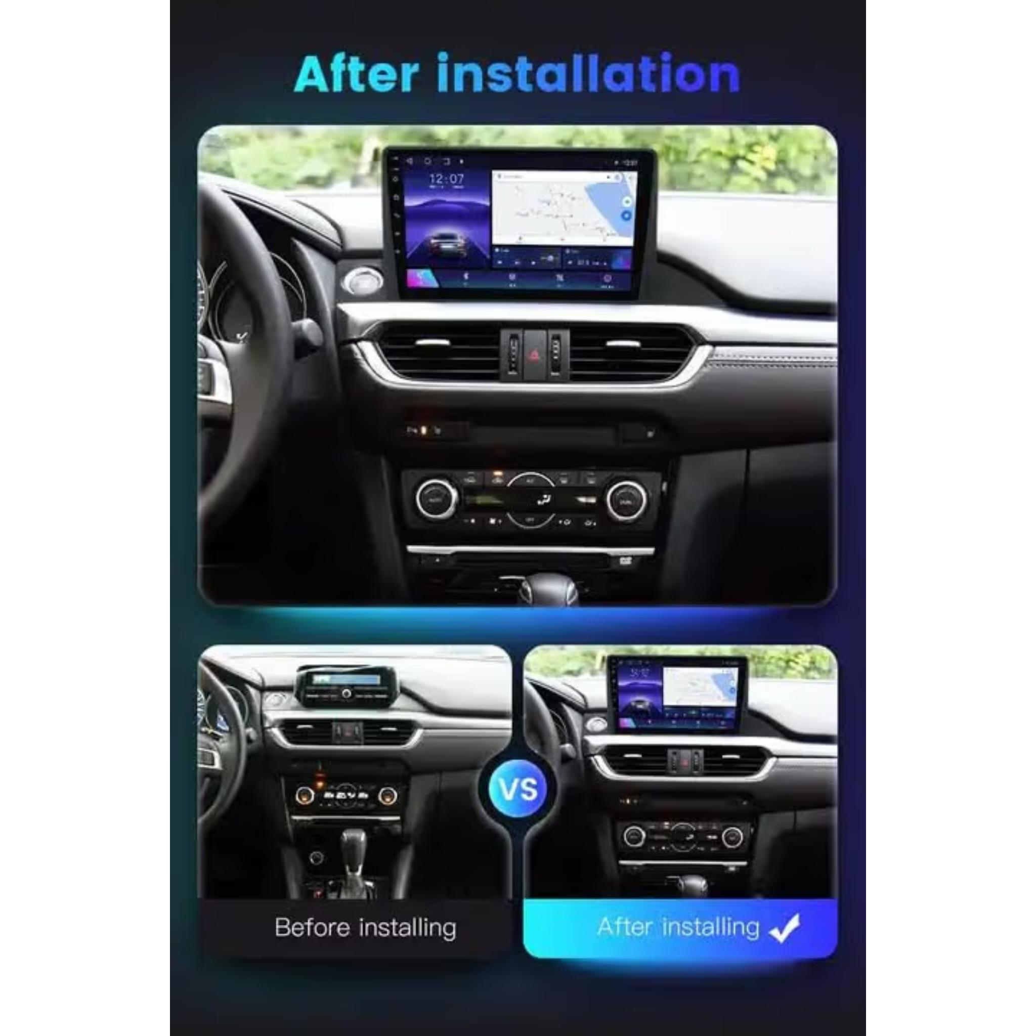 Android Car Stereo for Mazda 6 2016-2018 9 Inch IPS.QLED Touch Screen with AHD Camera Included - Image 3