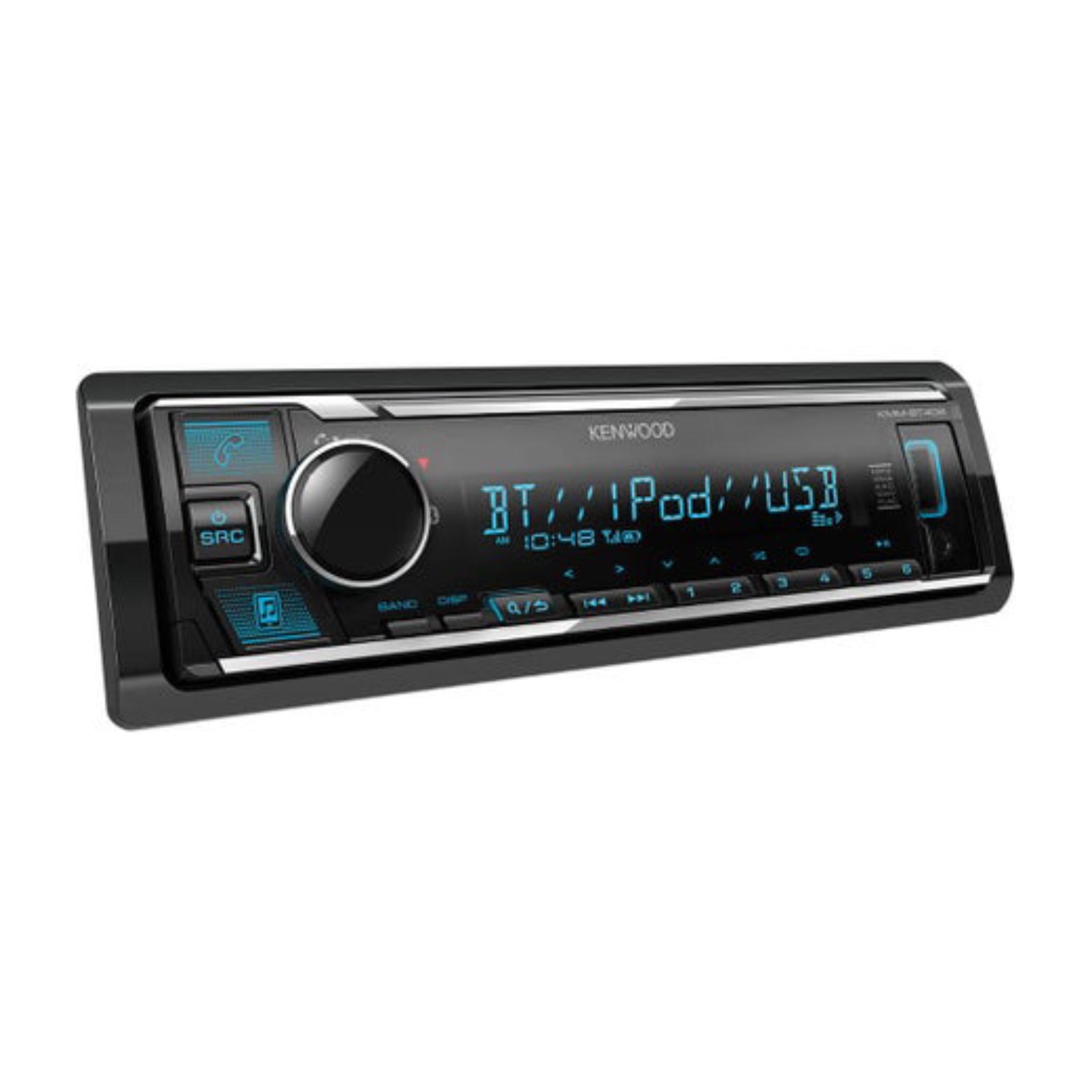 Kenwood KMM-BT408 Single DIN Head Unit with Bluetooth - Image 2