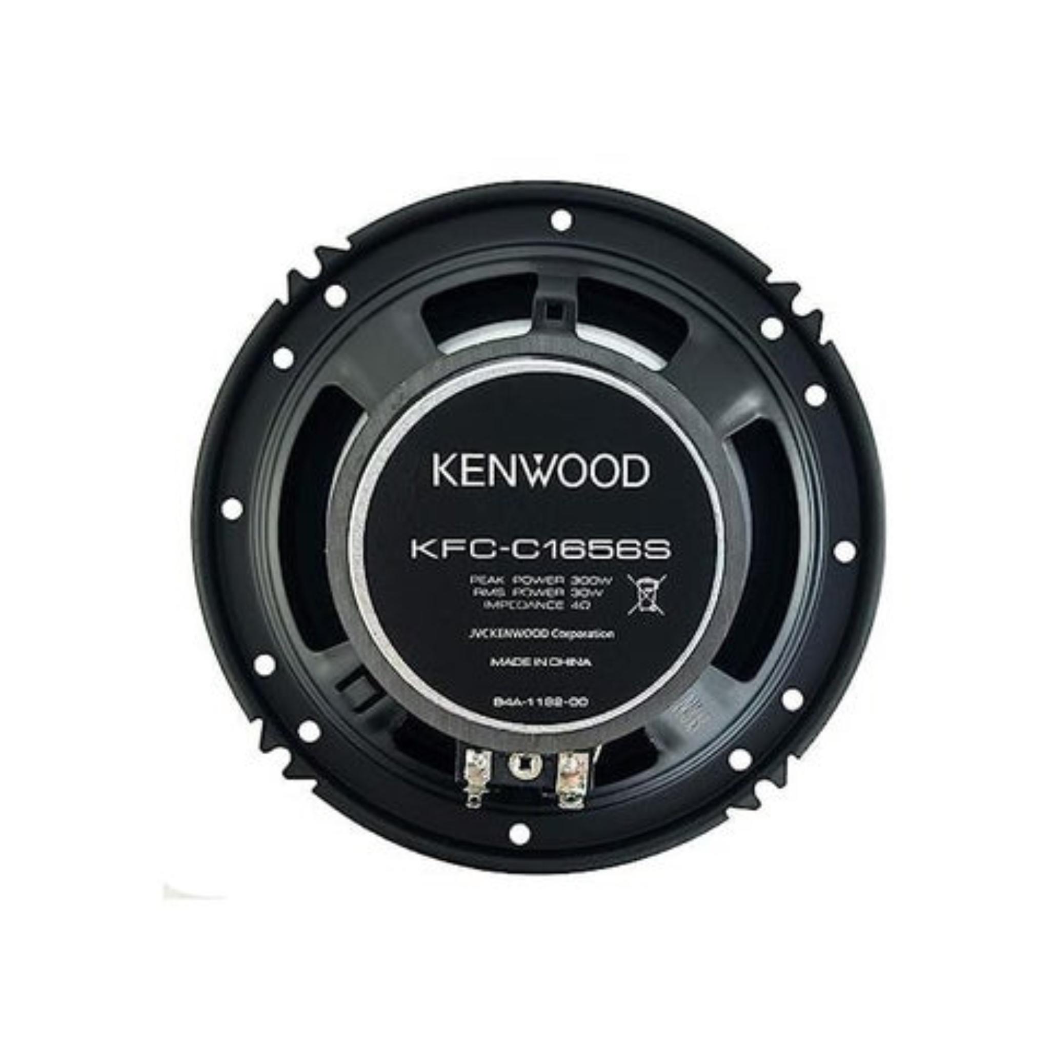 KENWOOD Speaker Flush Mount KFC-S1656 Peak Power 300W 30W RMS 16cm Dual Cone - Image 2