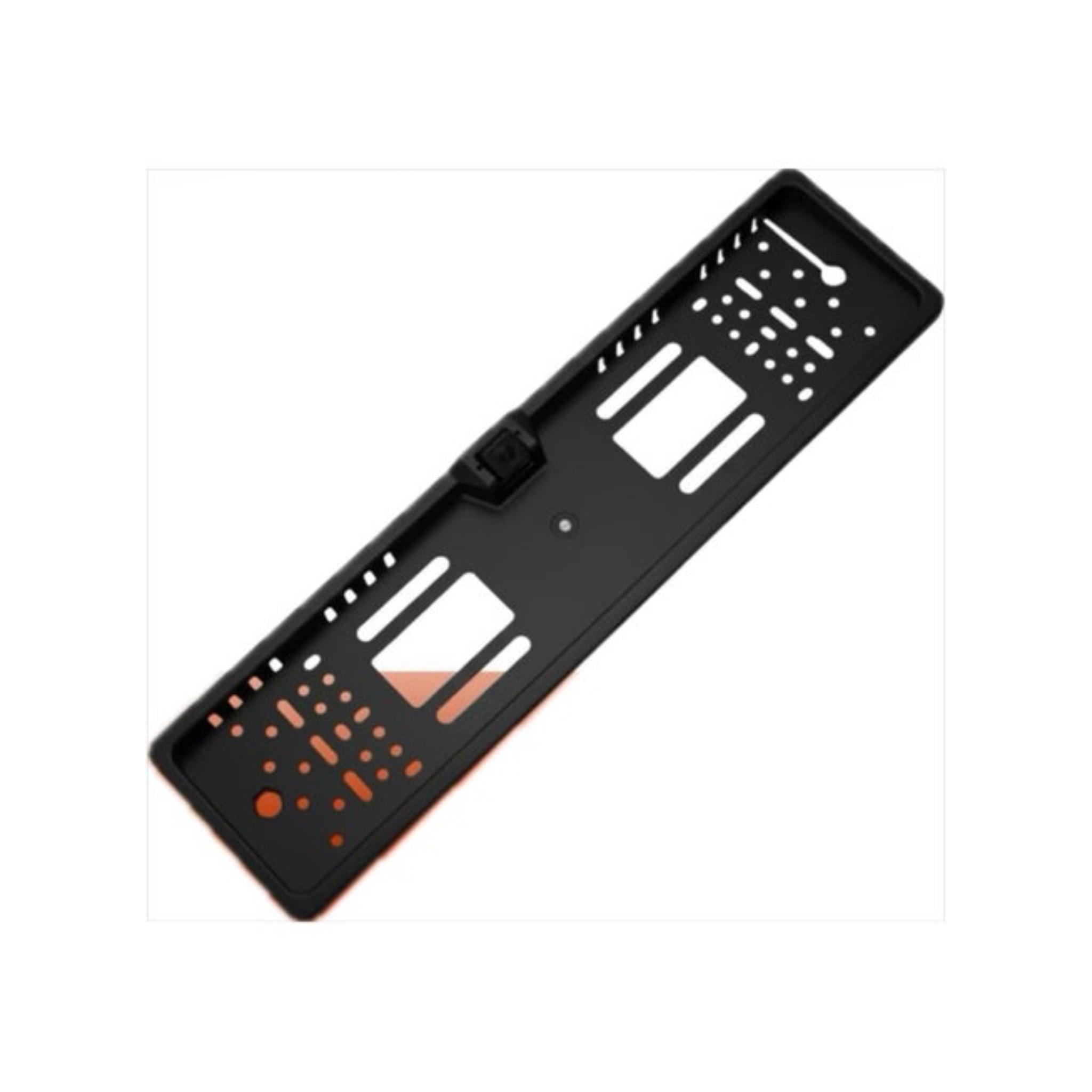 Car Plate Camera, MB-9488BK Black License Plate Frame, European Style Number Plate Holder