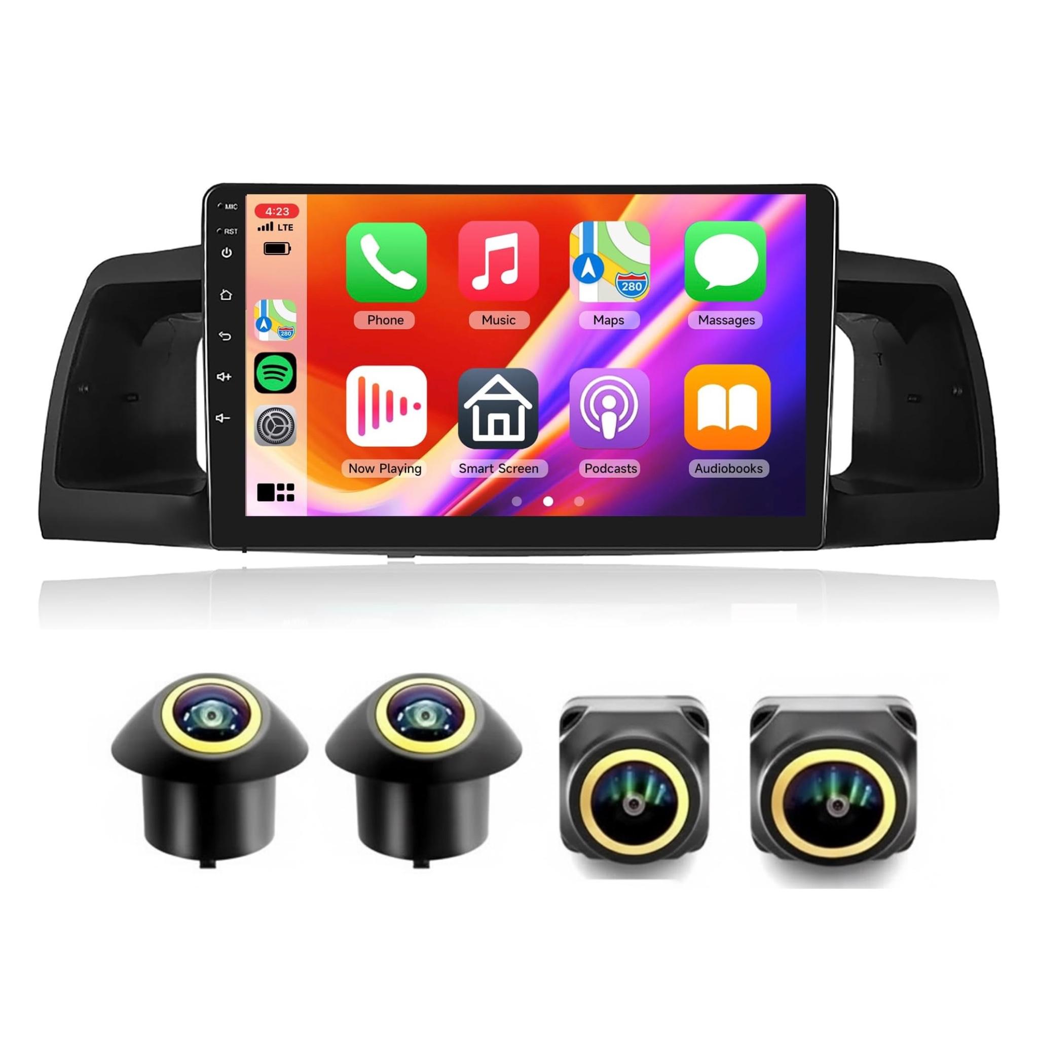 Android Car Stereo for Toyota Corolla EX 2005-2012 9 Inch IPS.QLED Touch Screen with AHD Camera Included - Image 2