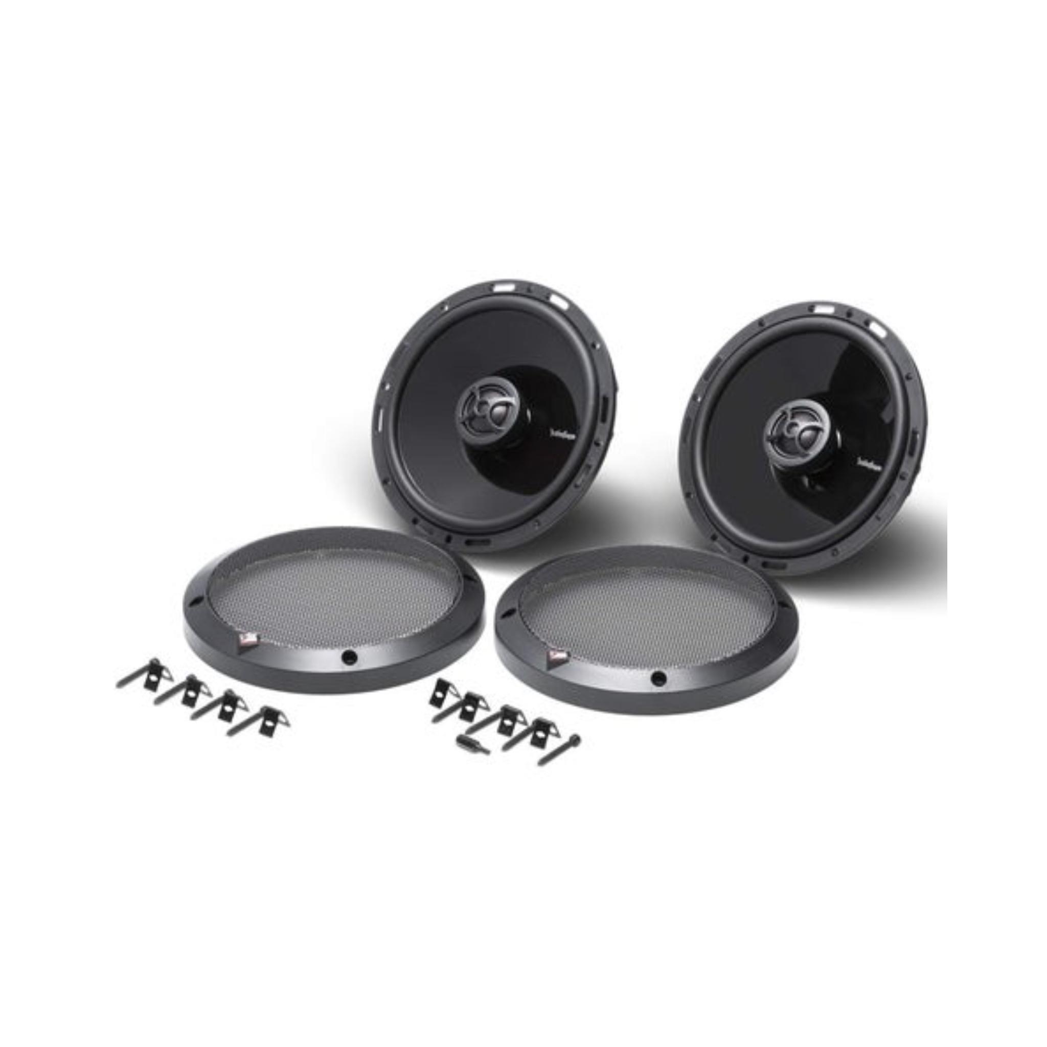 Rockford Fosgate P1650 Punch 6.5" 2-Way Coaxial Full Range Speaker - Black