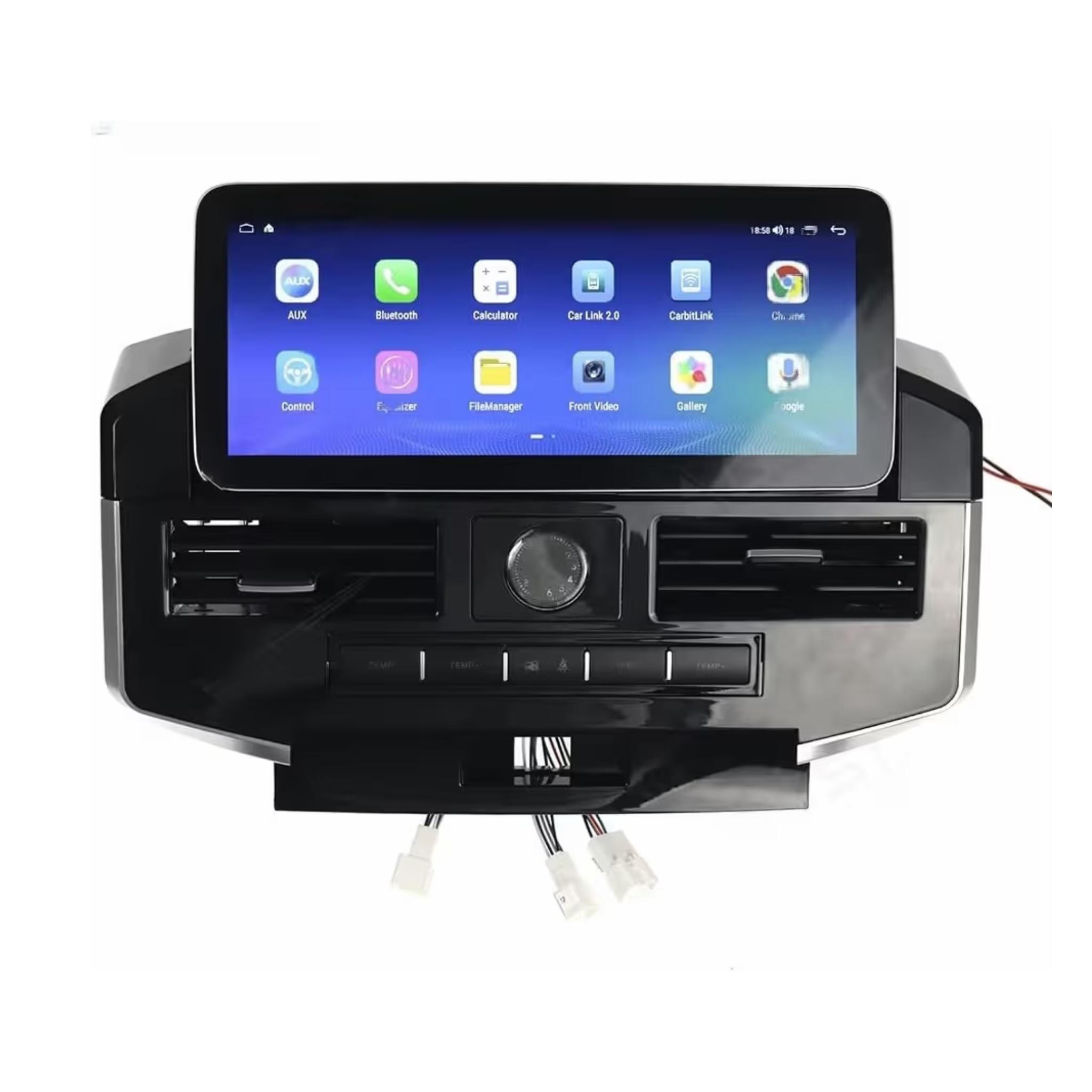 Android Car Stereo 12.3 Inch For Toyota Land Cruiser 2007-2022 IPS.QLED Touch Screen with AHD Camera Included