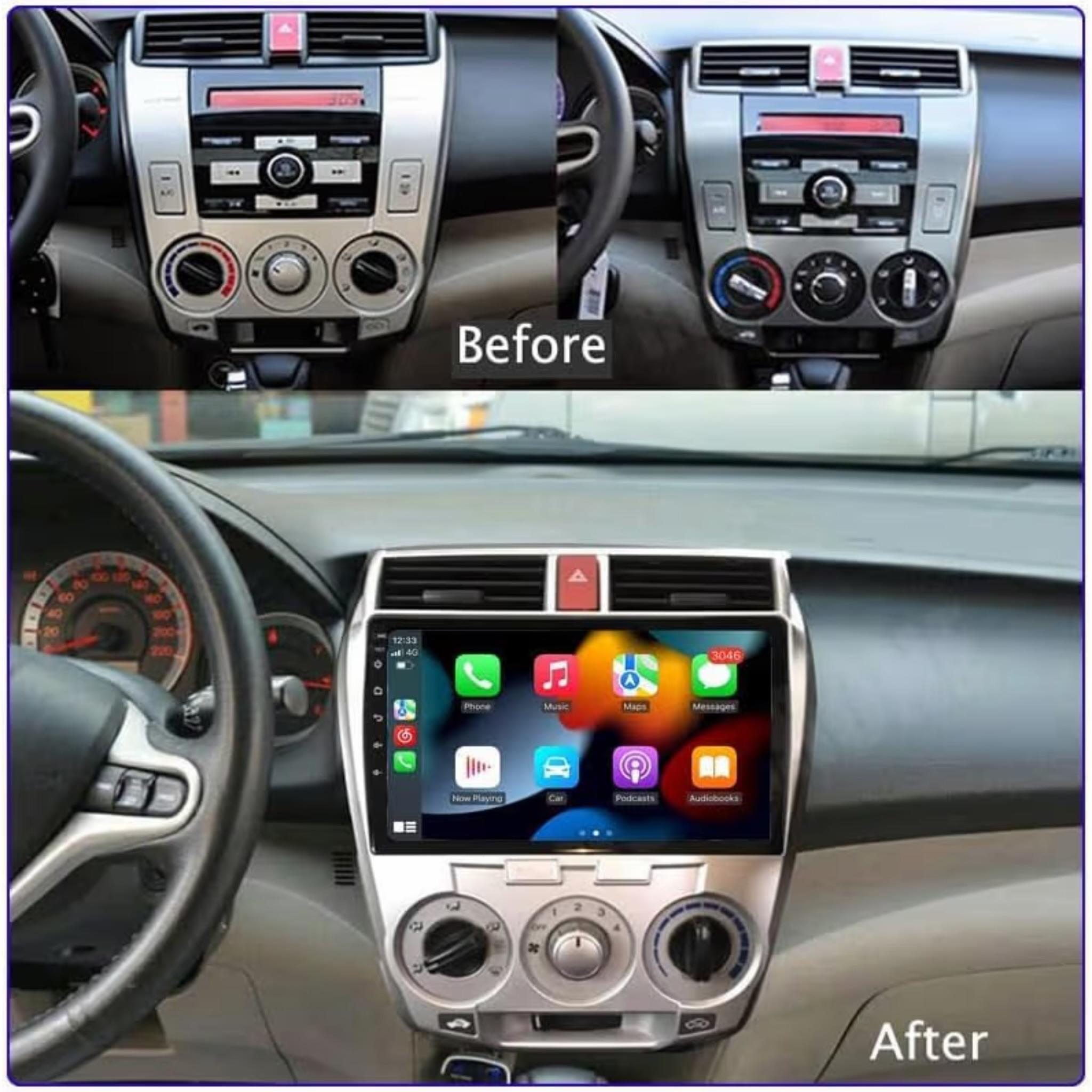 Android Car Stereo for Honda City 2008-2013 10 Inch IPS.QLED Touch Screen with AHD Camera Included - Image 3