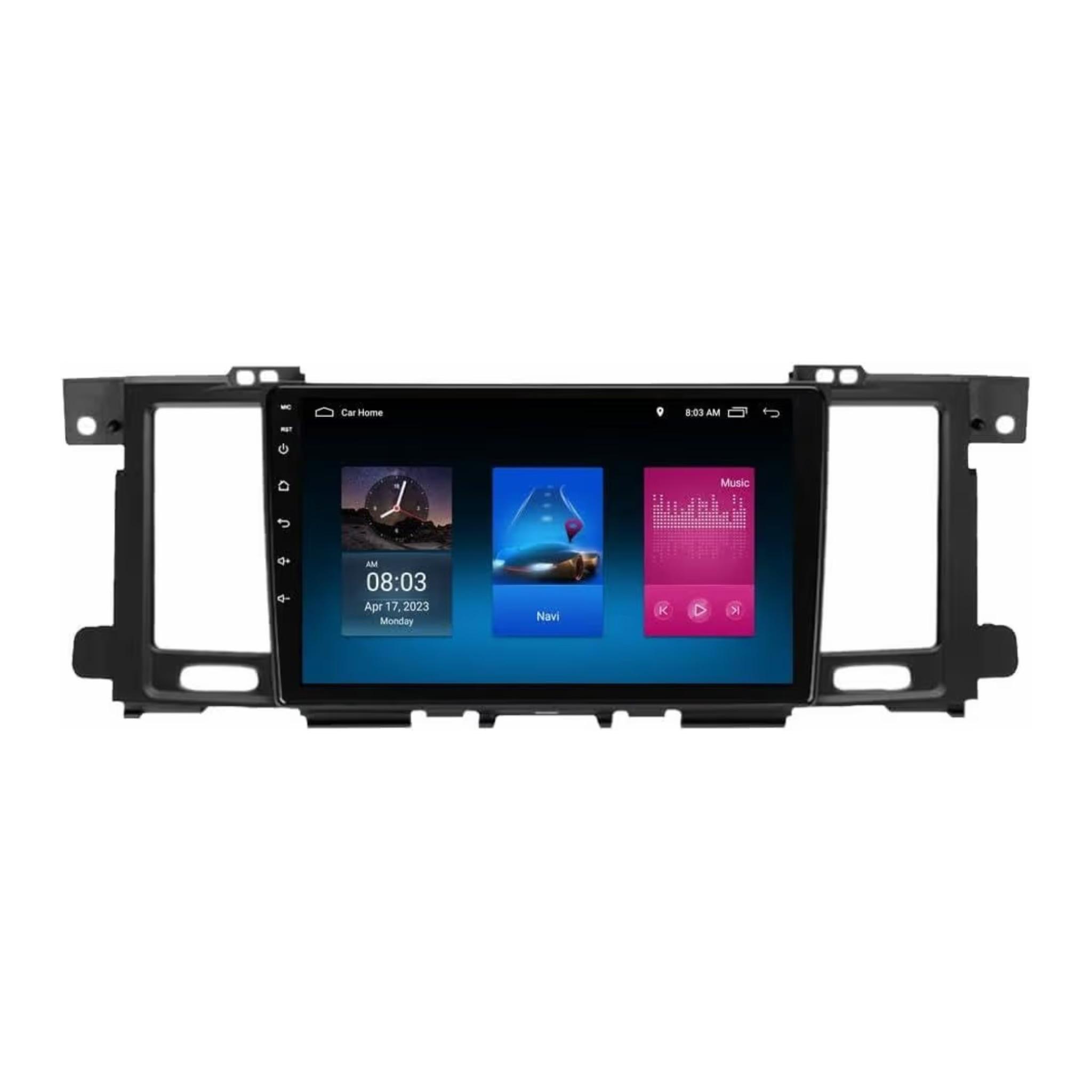 Android Car Stereo for Nissan Patrol 6 VI Y62 2010-2020 9 Inch IPS.QLED Touch Screen with AHD Camera Included