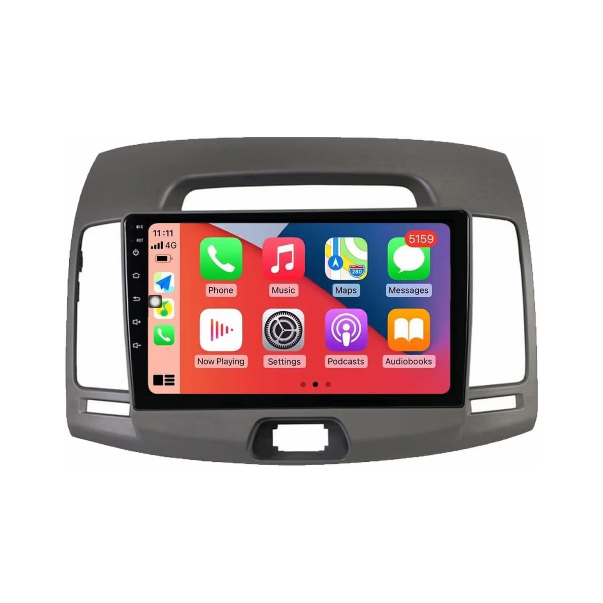 Android Car Stereo for Hyundai Elantra 2006-2011 9 Inch IPS.QLED Touch Screen with AHD Camera Included