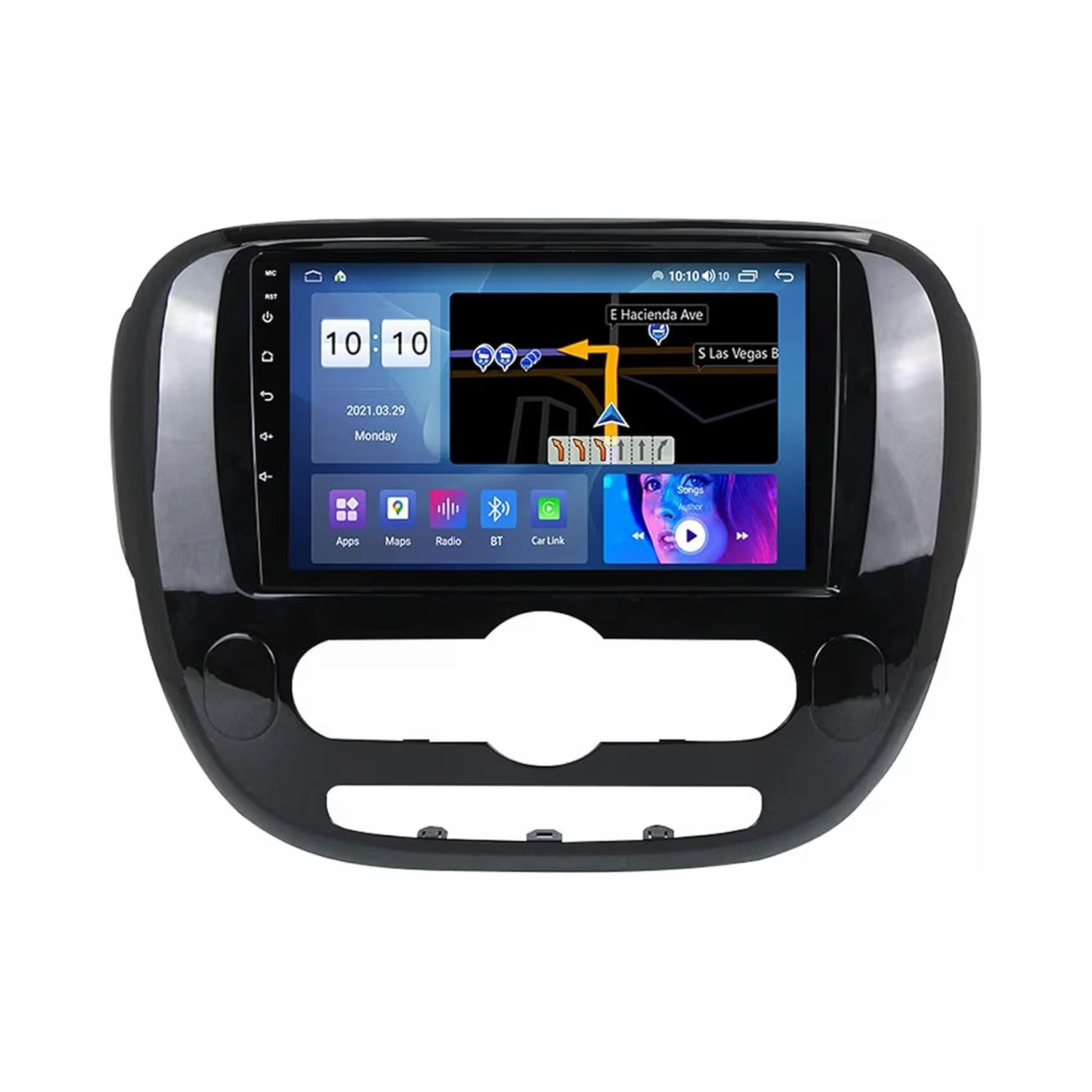 Android Car Stereo for Kia Soul 2013-2019 9 Inch IPS.QLED Touch Screen with AHD Camera Included