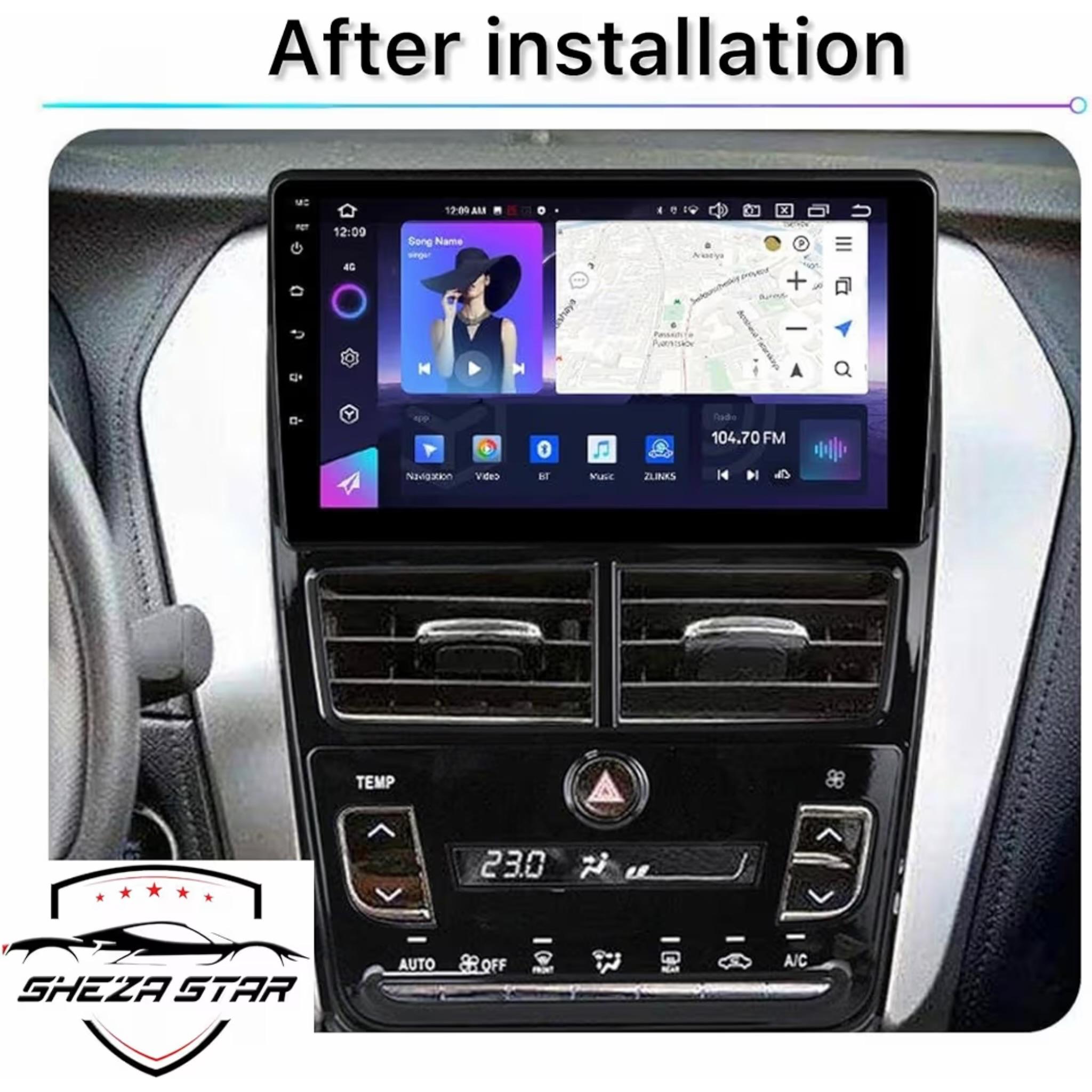 Android Car Stereo for Toyota Yaris 2018-2022 9 Inch IPS.QLED Touch Screen with AHD Camera Included - Image 3