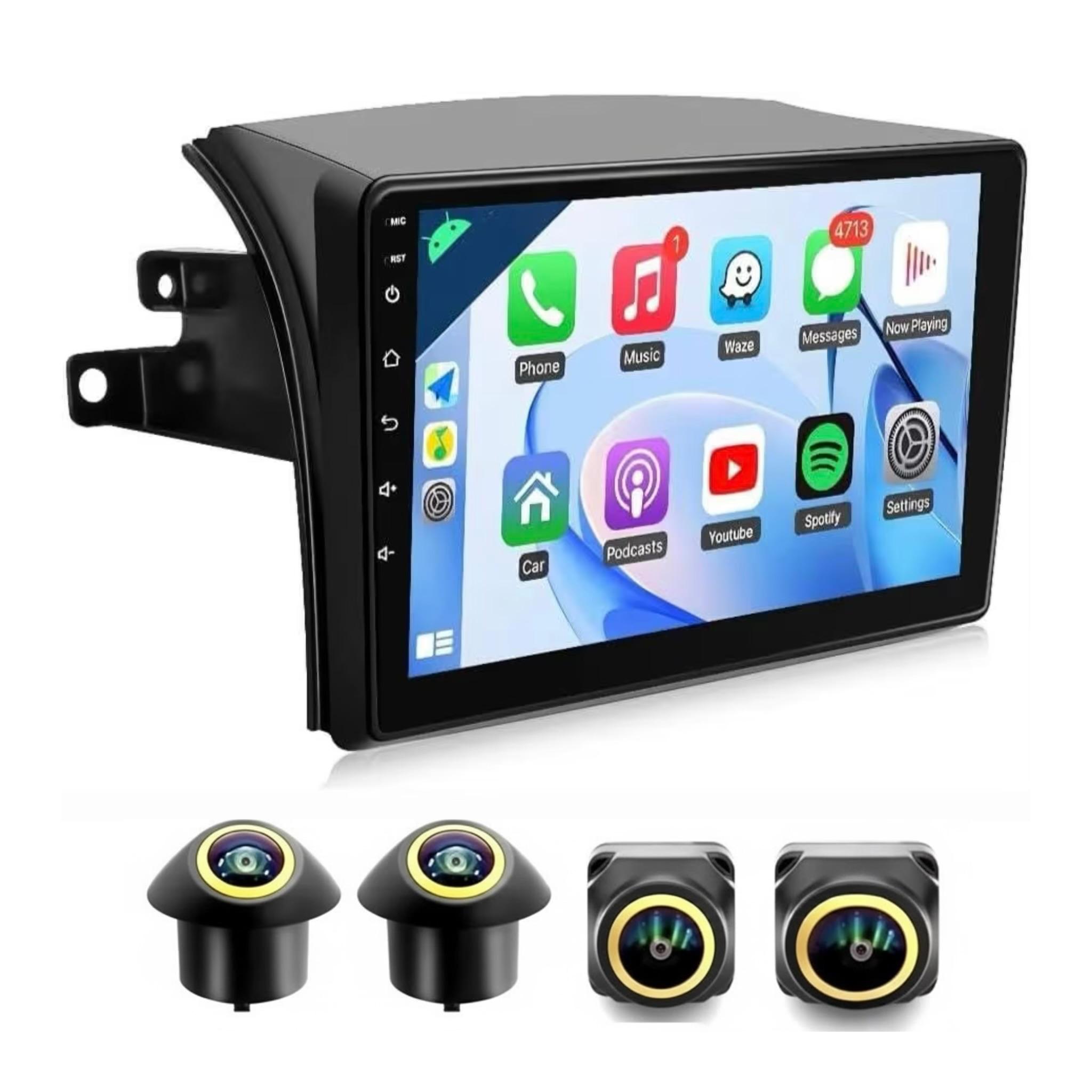 Android Car Stereo for Toyota Sienna 2004-2010 9 Inch IPS.QLED Touch Screen with AHD Camera Included - Image 2