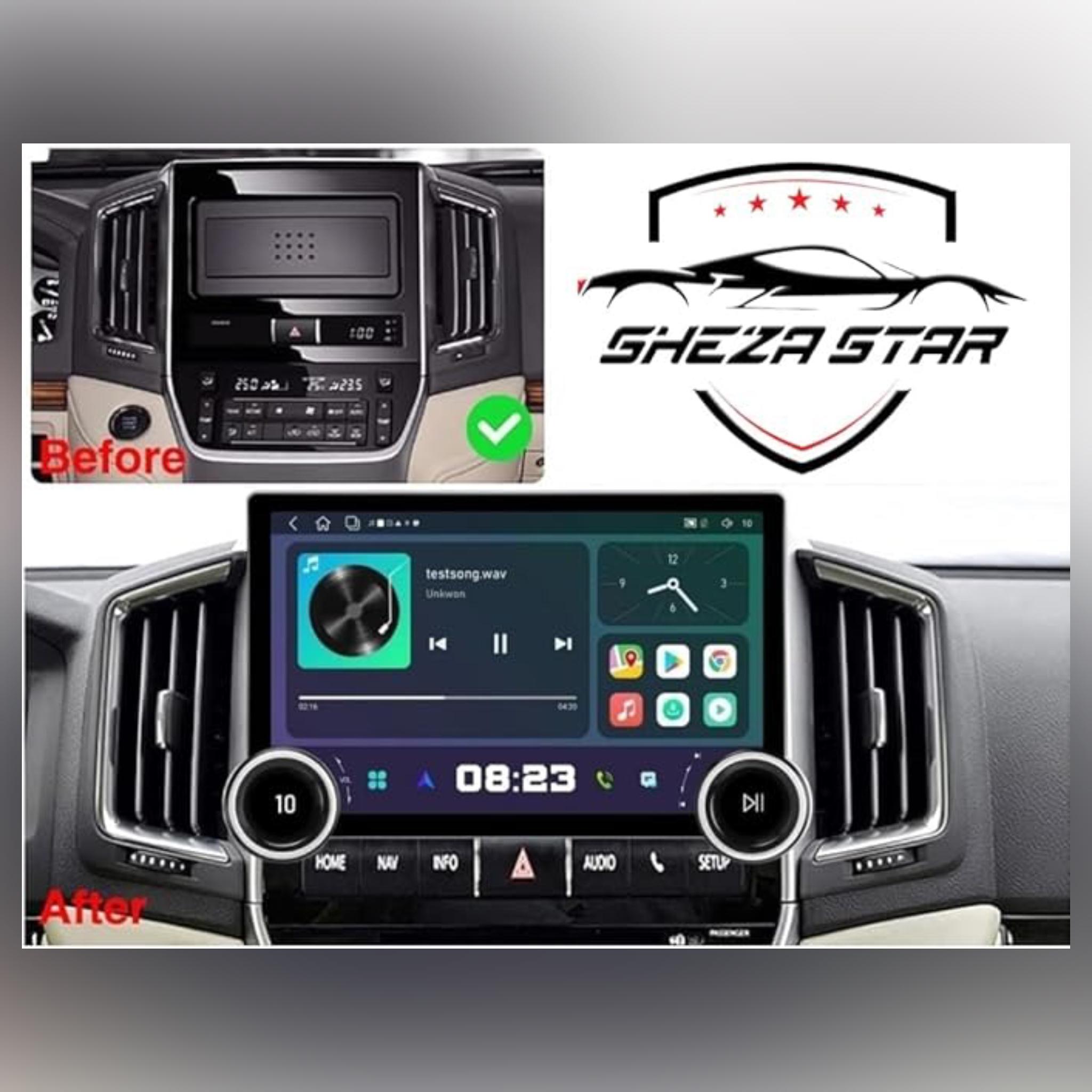 Diamond 2K Car Stereo Screen for Toyota Land Cruiser GXR 2016-2021 10.33" Inch IPS.QLED Touch Screen with AHD Camera Included - Image 2