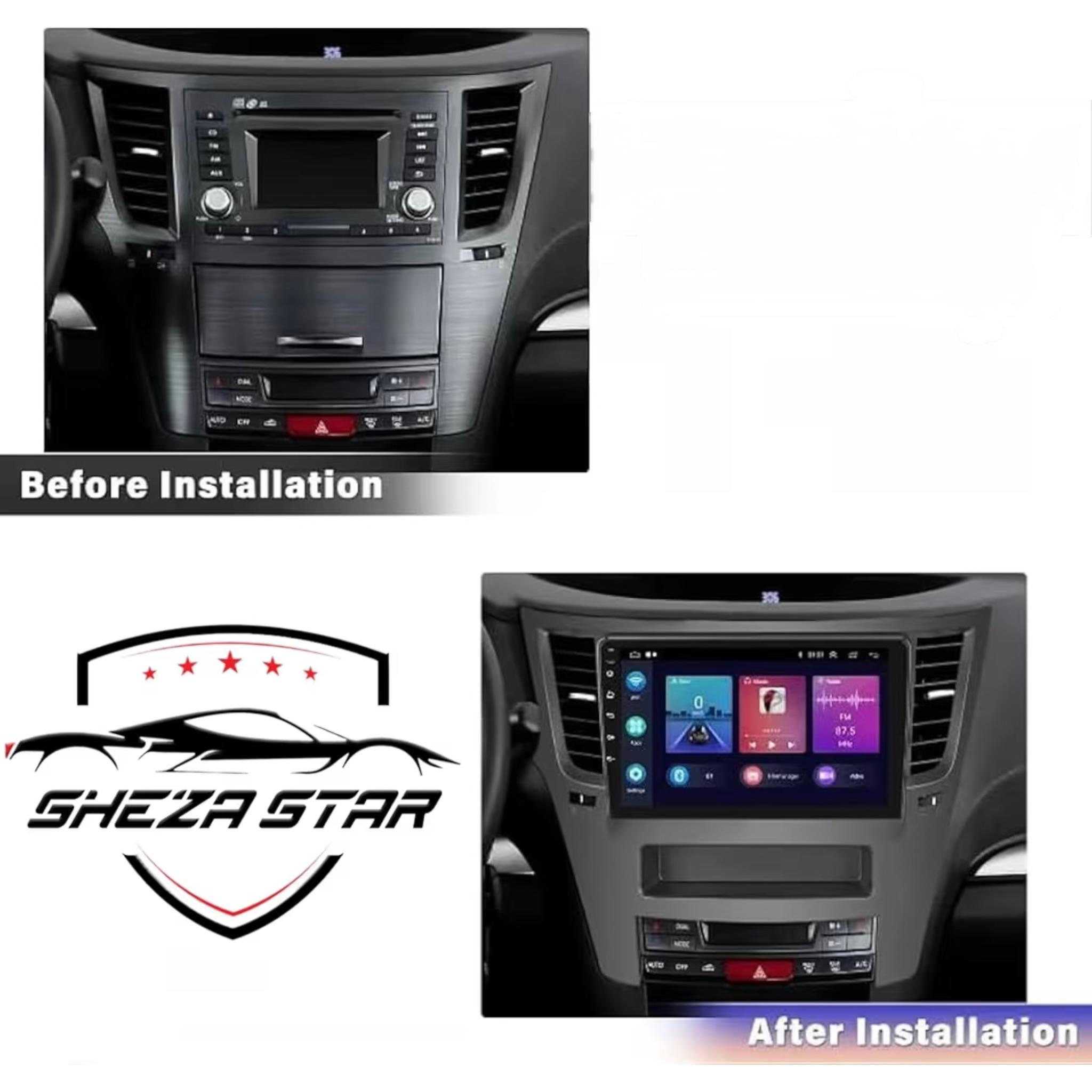 Android Car Stereo for Subaru Outback Legacy 2010-2014 9 Inch IPS.QLED Touch Screen with AHD Camera Included - Image 3