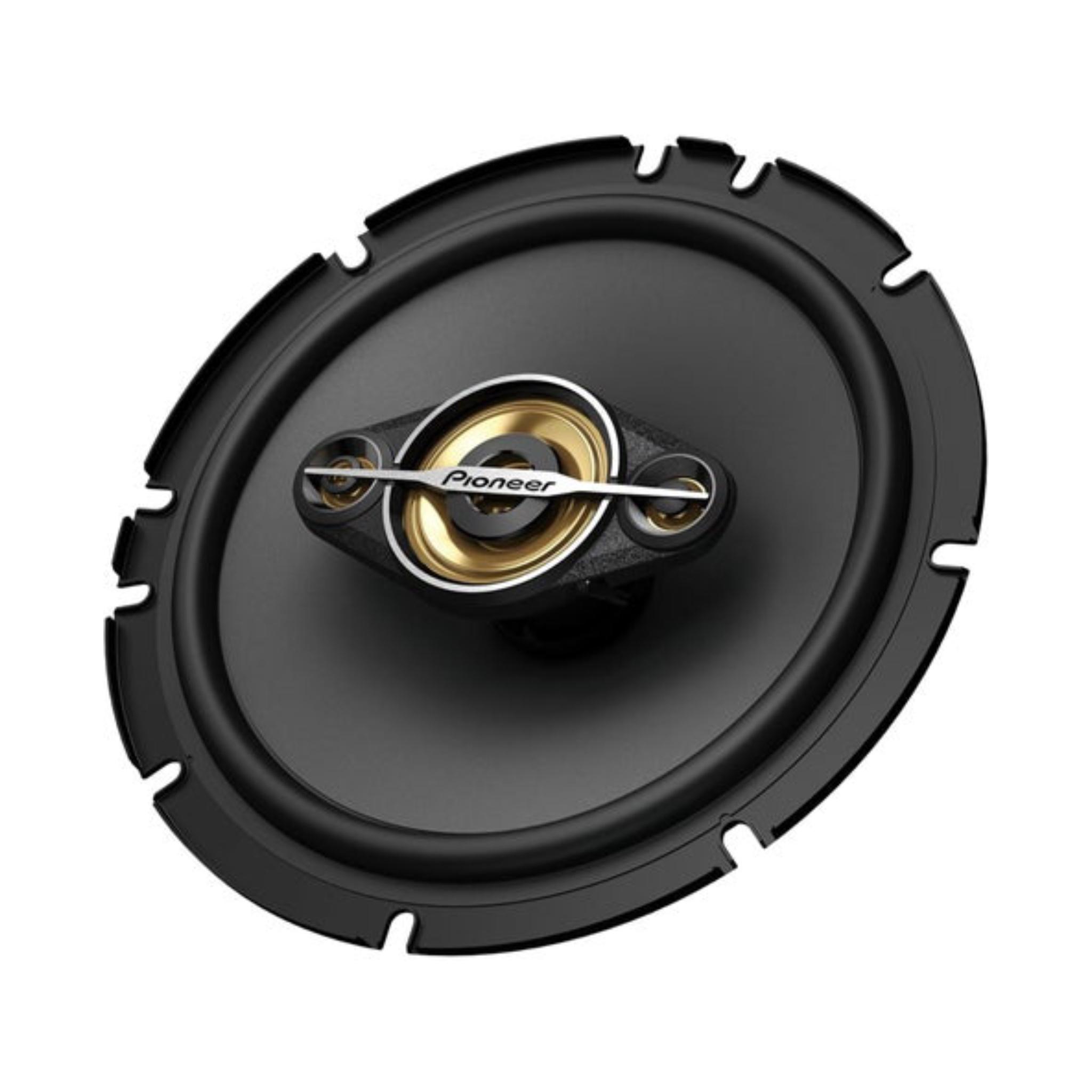 Pioneer TS-A1688S 350W 6.5-Inch 4-Way Car Audio Speaker with Adapter, Round Design, High Performance Coaxial System - Image 2