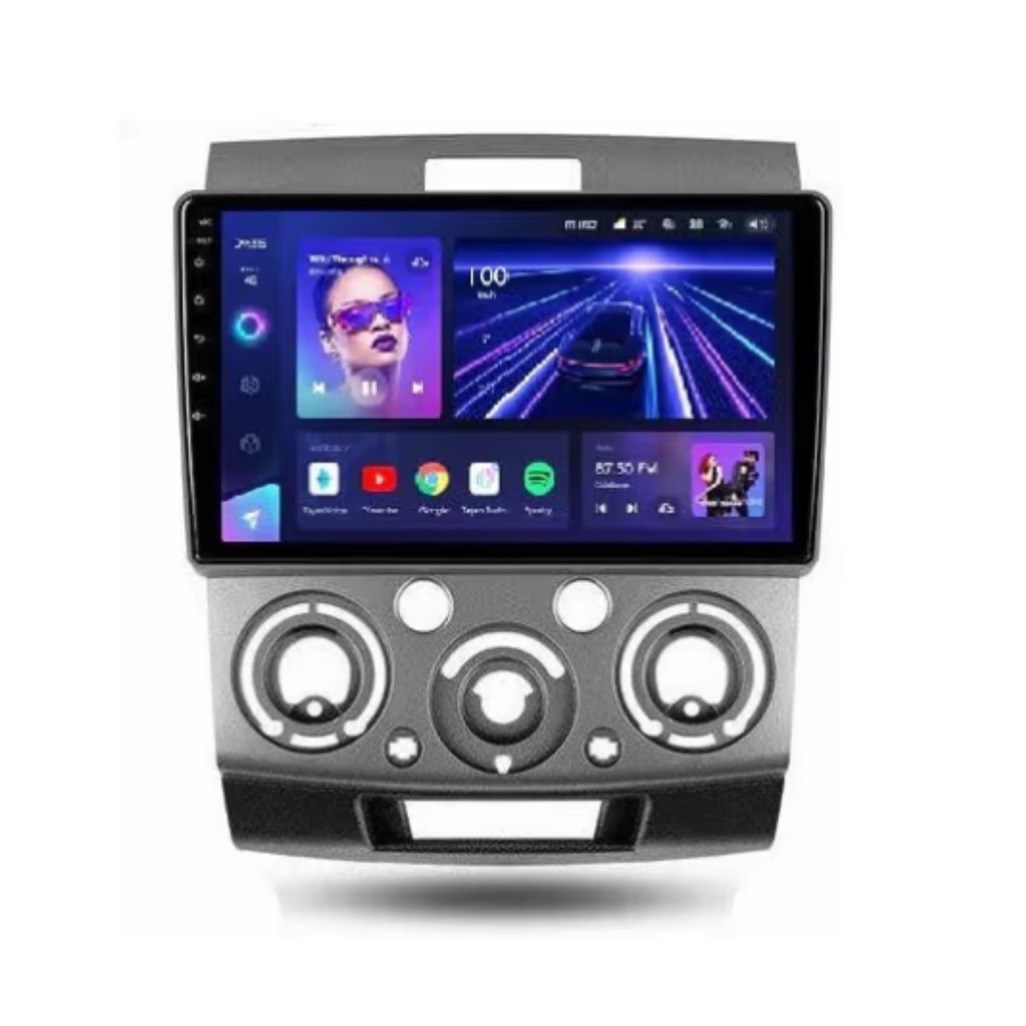 Android Car Stereo for Mazda BT-50 2006-2012 9 Inch IPS.QLED Touch Screen with AHD Camera Included