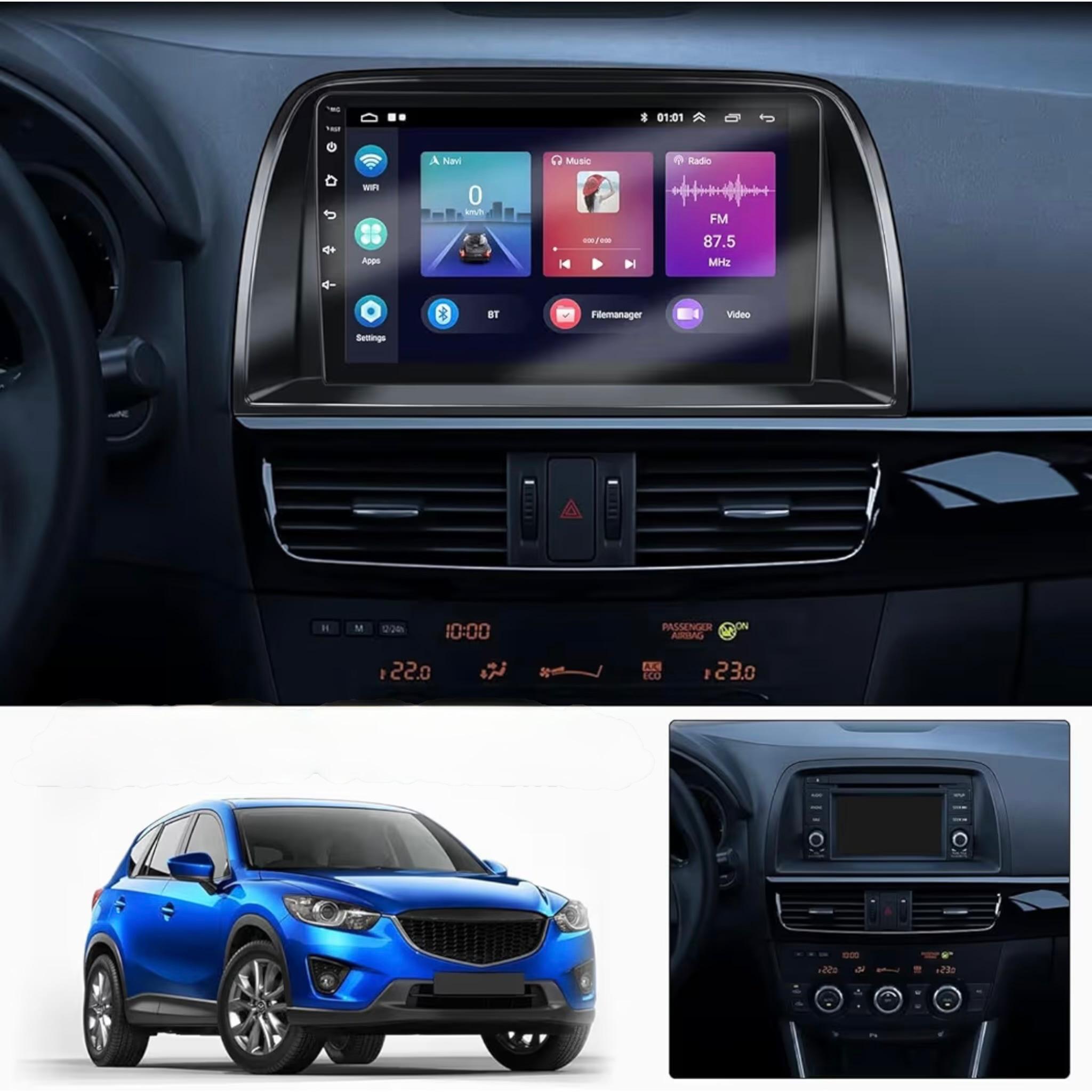Android Car Stereo for Mazda CX-5 2012-2015 9 Inch IPS.QLED Touch Screen with AHD Camera Included - Image 3