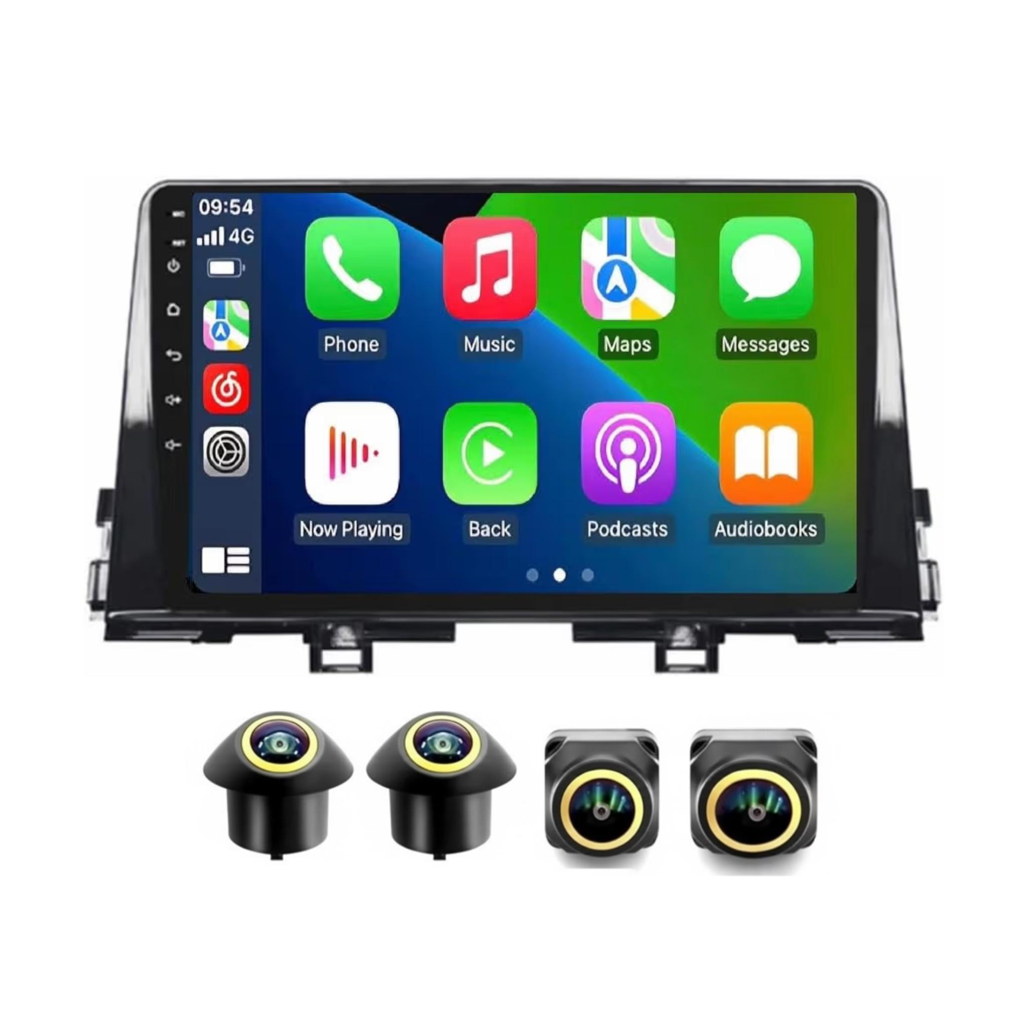 Android Car Stereo for KIA PICANTO Morning 2016-2019 10 Inch IPS.QLED Touch Screen with AHD Camera Included - Image 2