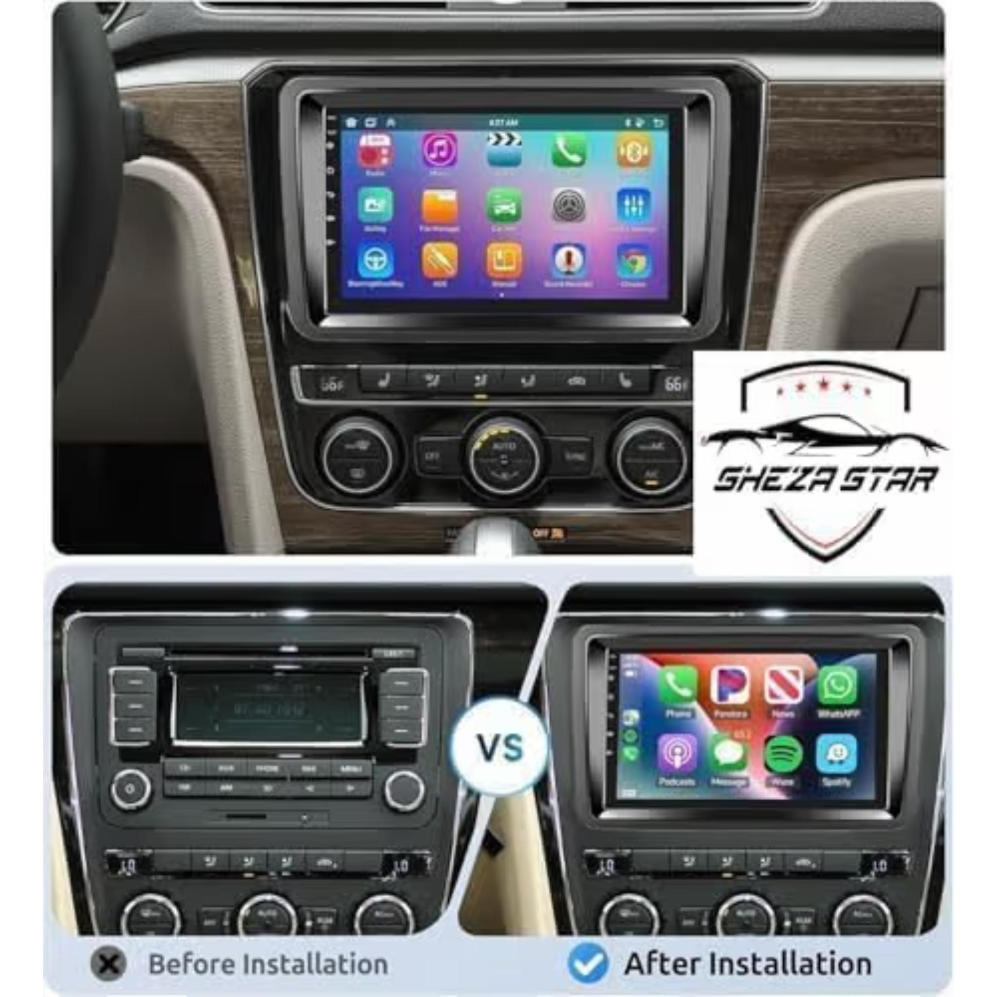 Android Car Stereo for Volkswagen Passat Jetta Golf Polo Caddy Tiguan 10 Inch IPS.QLED Touch Screen with AHD Camera Included - Image 3