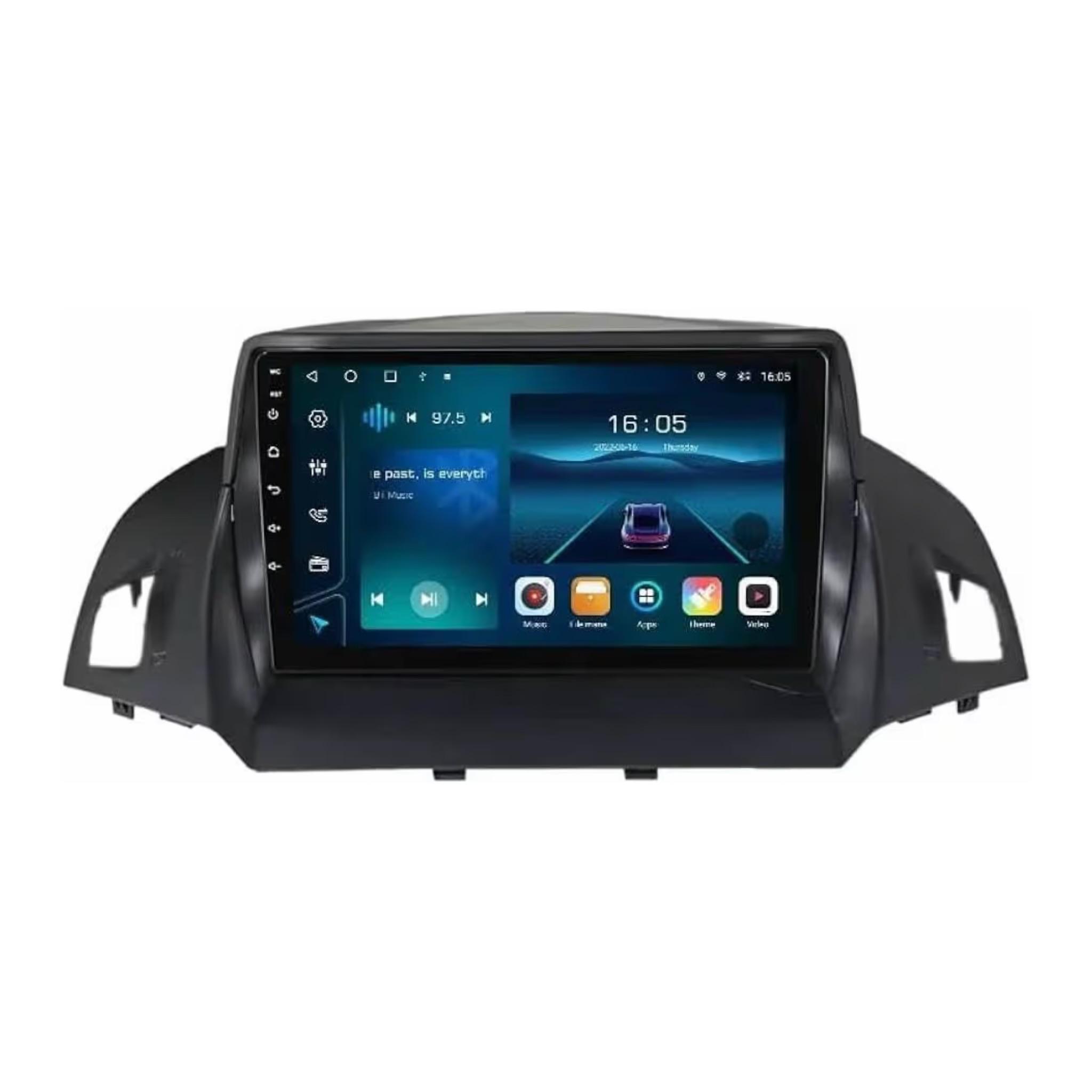 Android Car Stereo for Ford Escape Kuga 2 2013-2017 9 Inch IPS.QLED Touch Screen with AHD Camera Included