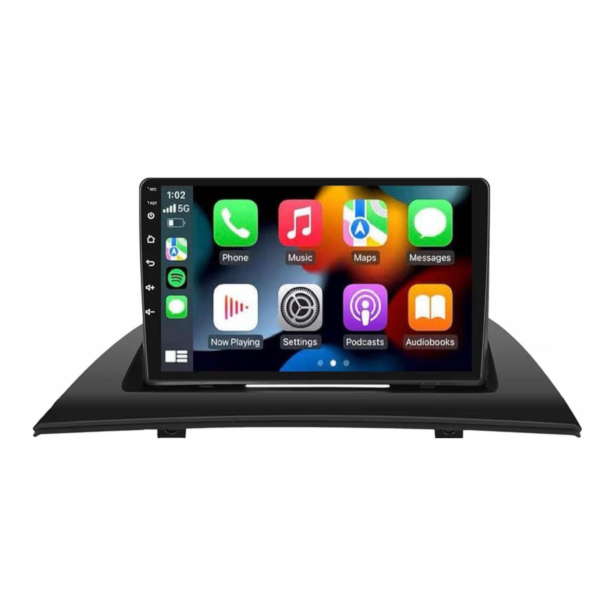 Android Car Stereo for BMW X3 E83 2004-2012 9 Inch IPS.QLED Touch Screen with AHD Camera Included