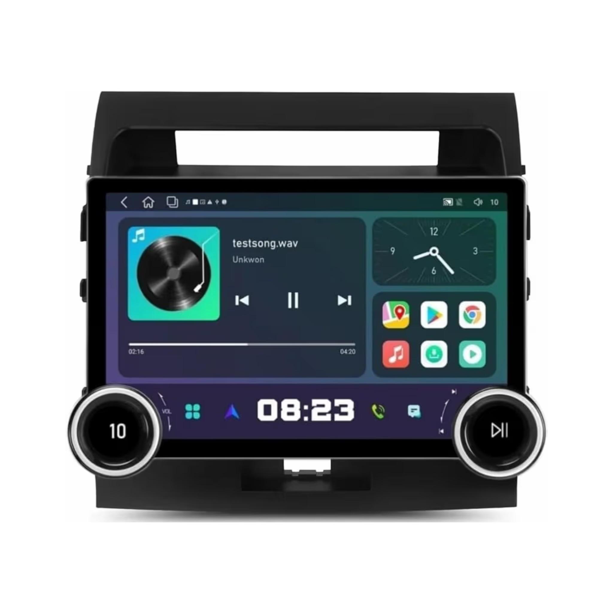 Diamond 2K Car Stereo Screen for Toyota Land Cruiser GXR LC200 2008-2015 10.33" Inch IPS.QLED Touch Screen with AHD Camera Included