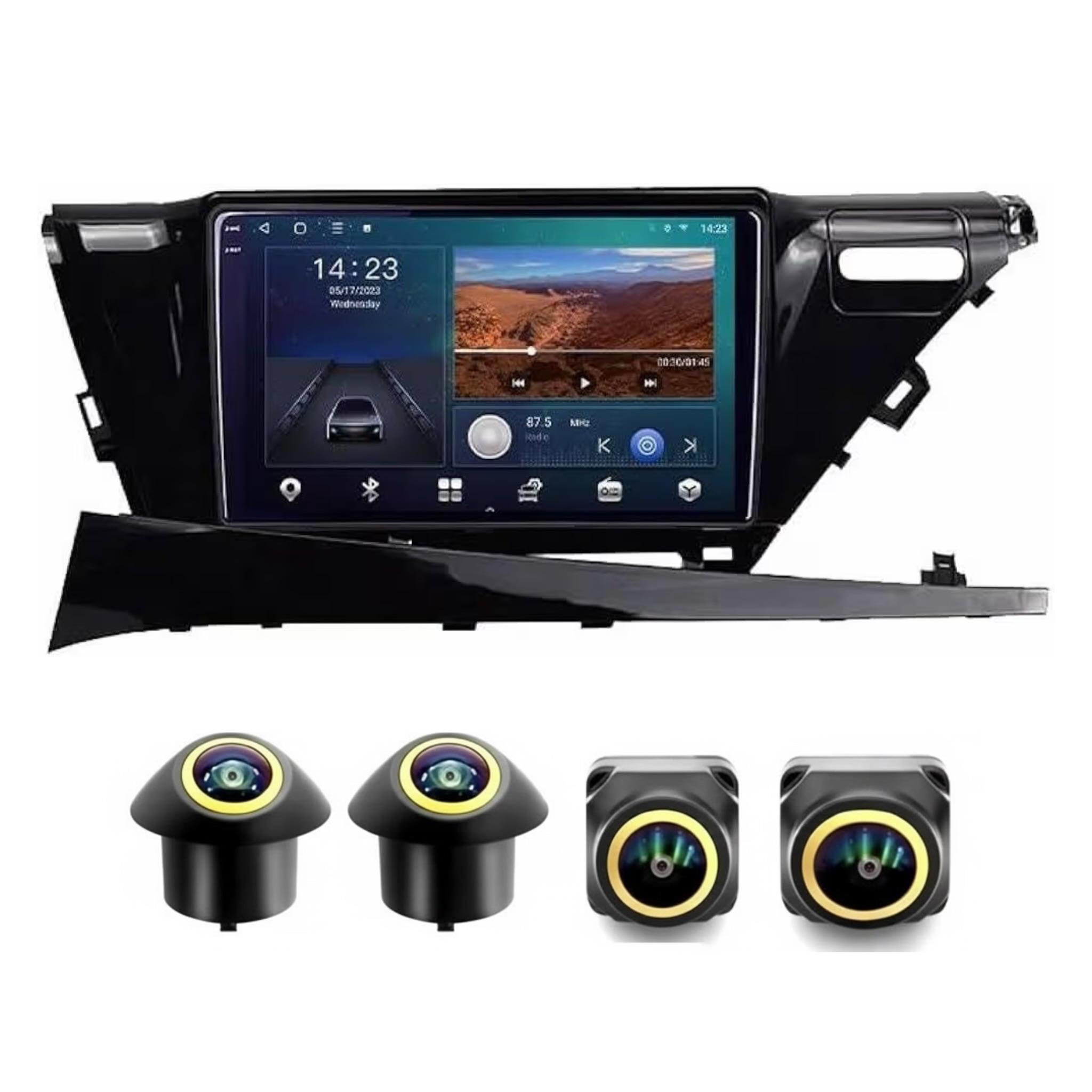 Android Car Stereo for Toyota Camry 2018-2020 10 Inch IPS.QLED Touch Screen with AHD Camera Included - Image 2