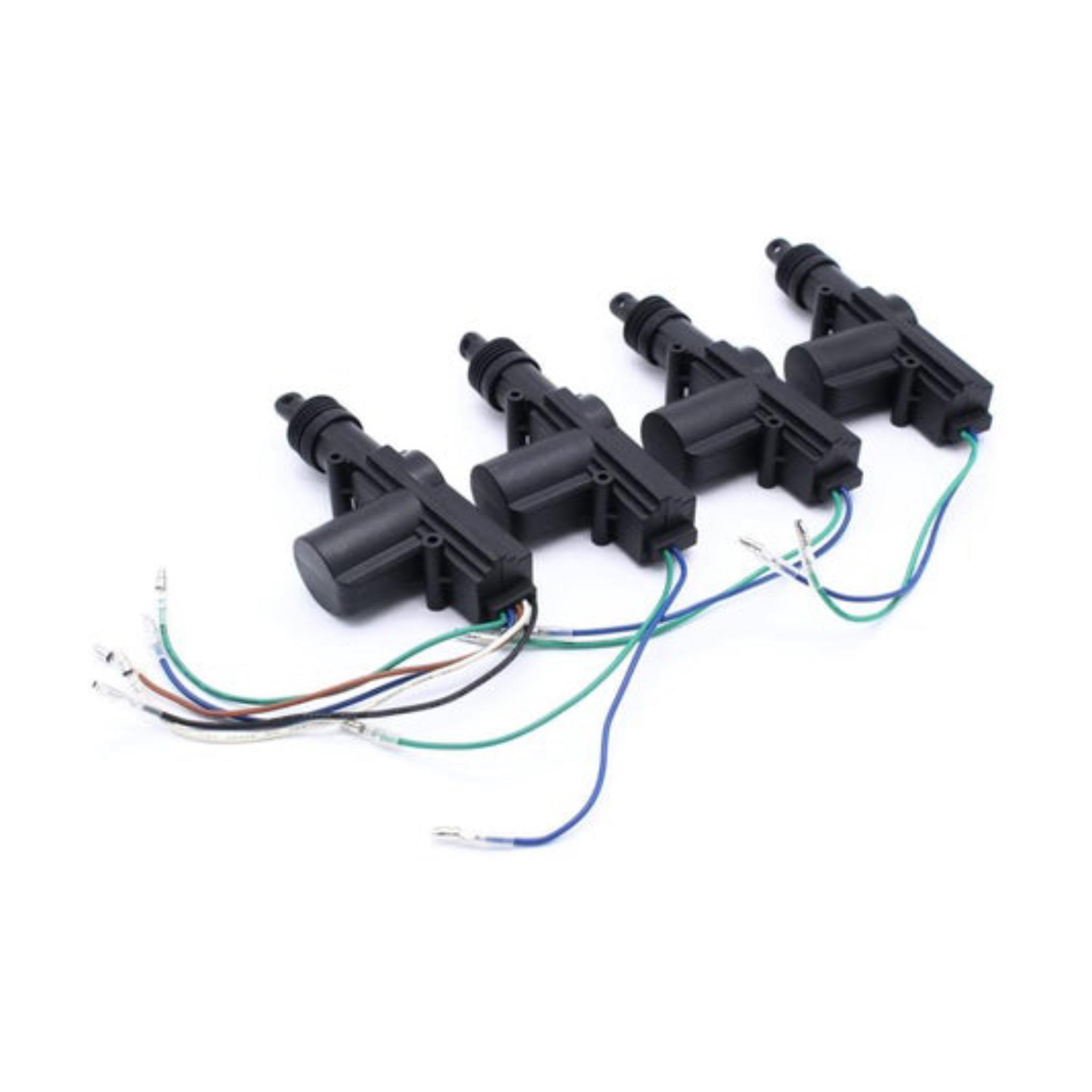 Universal 4 Door Central Door Locking System with 1 Master 3 Slaves 12V Keyless Entry Actuator Door Locking System Kit - Image 2