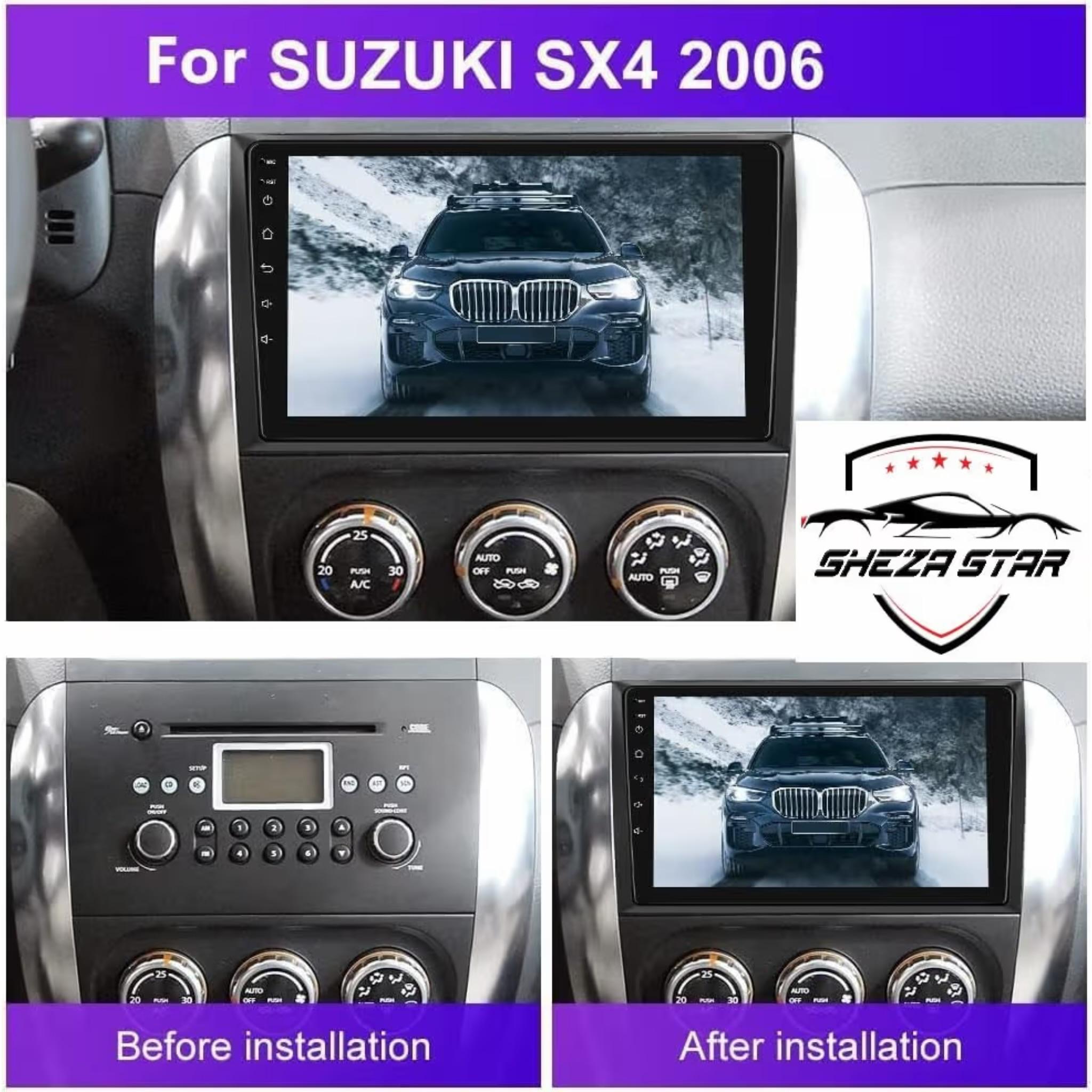 Android Car Stereo for Suzuki SX4 2006-2013 9 Inch IPS.QLED Touch Screen with AHD Camera Included - Image 3
