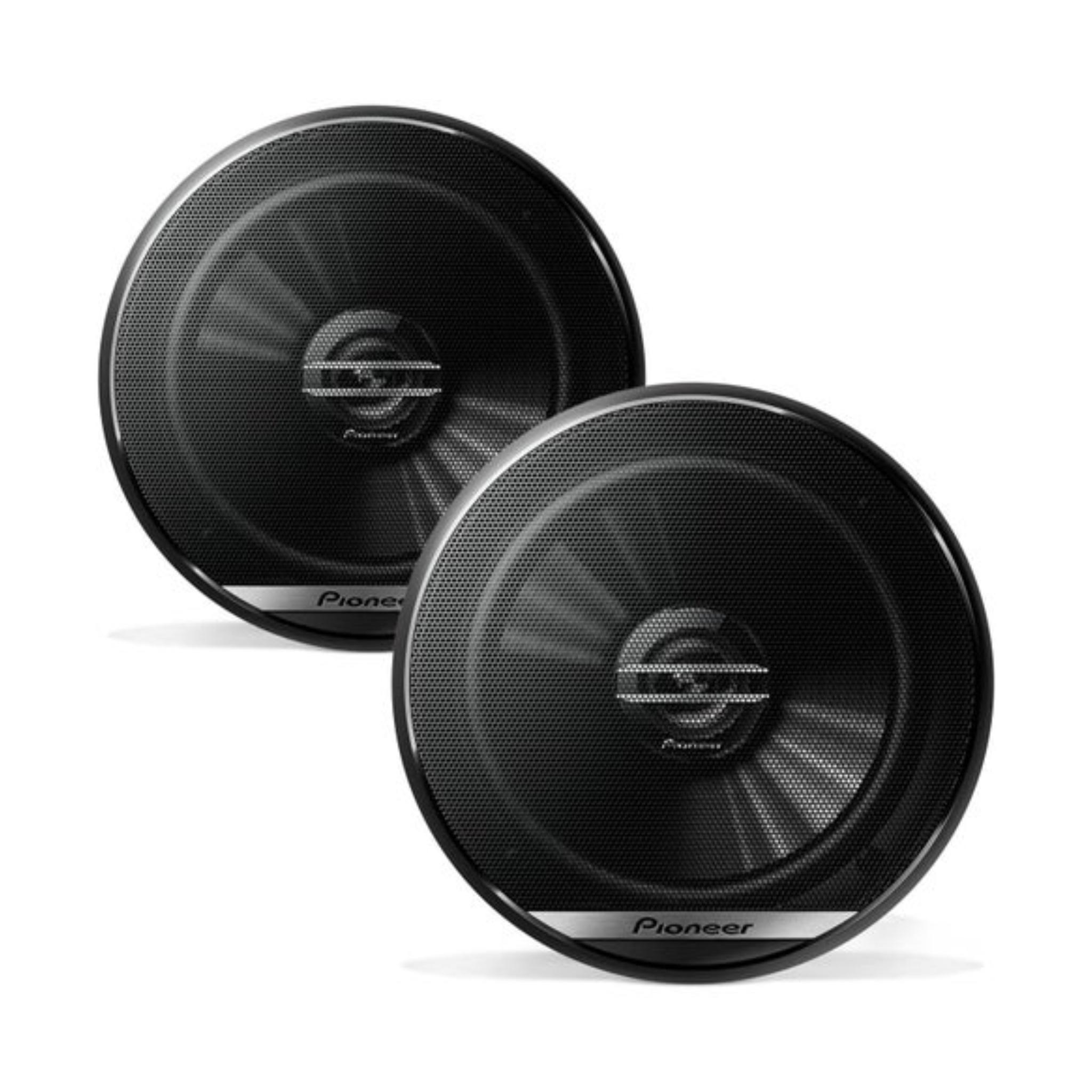 Pioneer TS-G1620F, 2-Way Car Audio Speakers, Full Range, Clear Sound Quality, Easy Installation and Enhanced Bass Response, 6.5” speakers