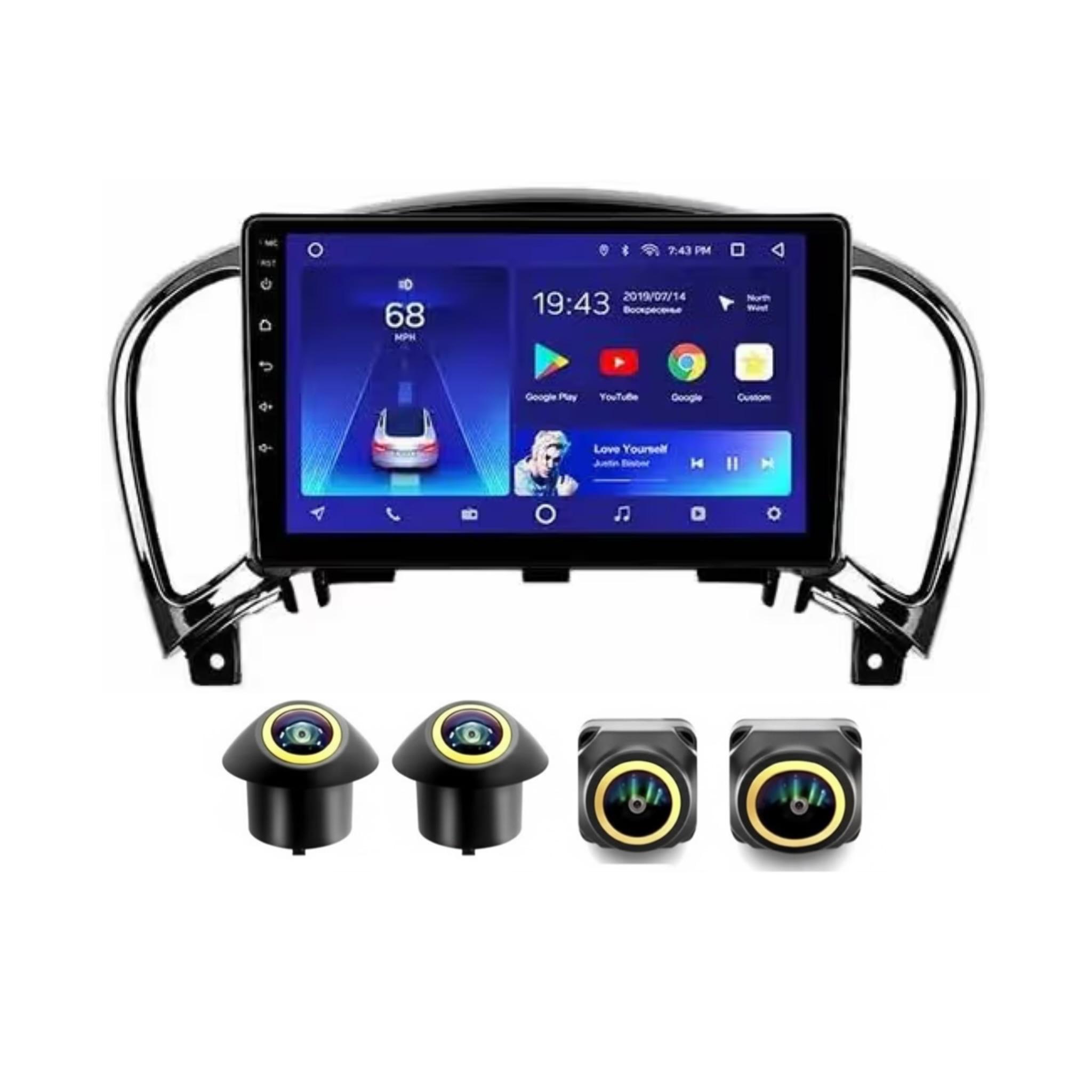 Android Car Stereo for Infiniti ESQ 2012-2017 9 Inch IPS.QLED Touch Screen with AHD Camera Included - Image 2