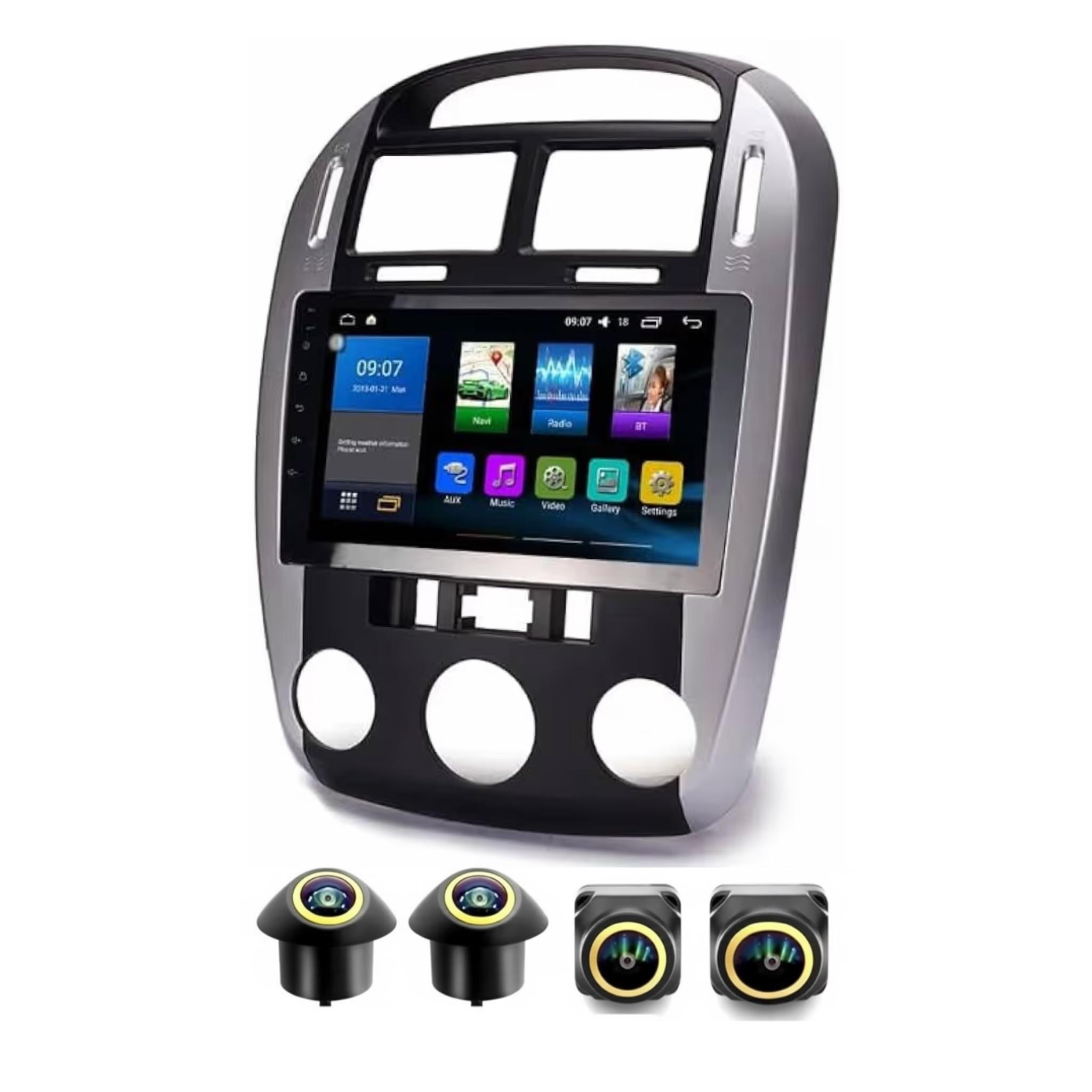 Android Car Stereo for Kia Cerato 2007-2010 9 Inch IPS.QLED Touch Screen with AHD Camera Included - Image 2