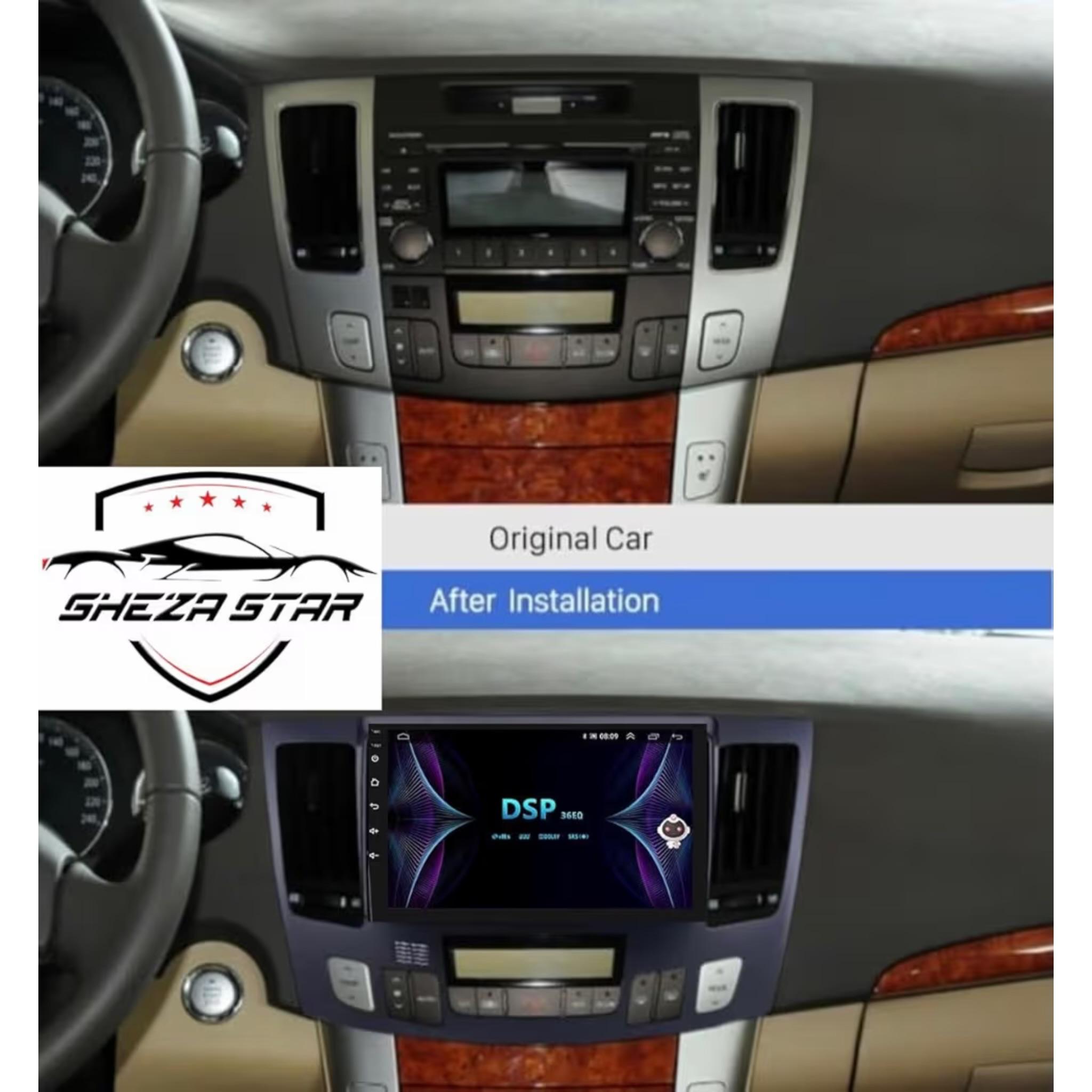Android Car Stereo for Hyundai Sonata NF 2009-2010 (Auto AC) 9 Inch IPS.QLED Touch Screen with AHD Camera Included - Image 3