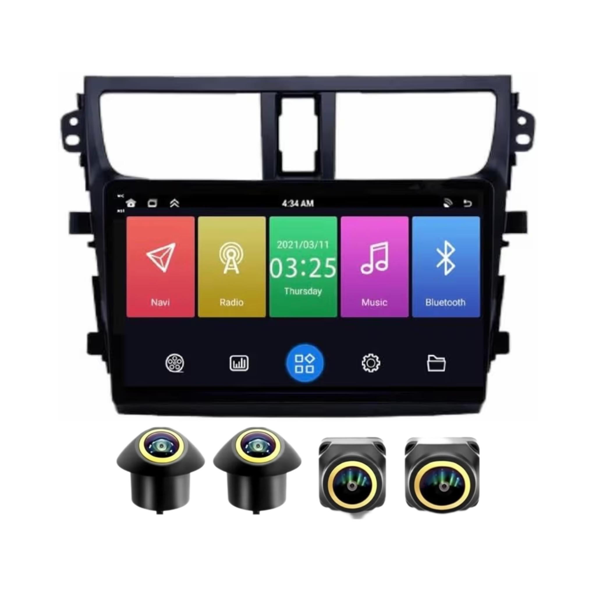 Android Car Stereo for Suzuki Celerio 2015-2018 9 Inch IPS.QLED Touch Screen with AHD Camera Included - Image 2
