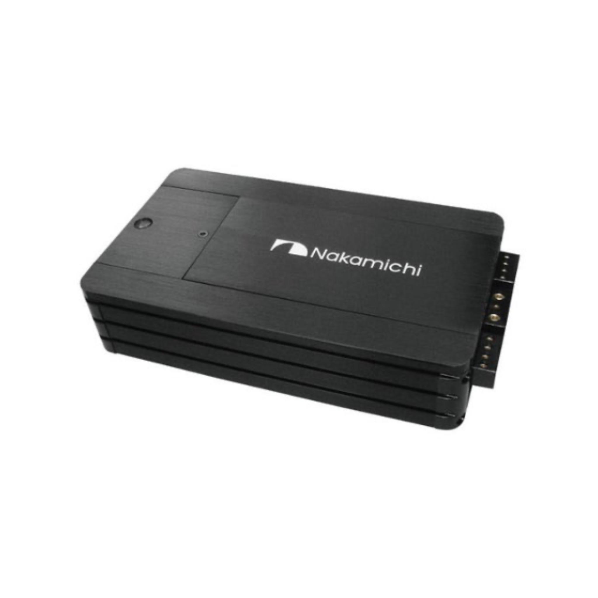 NAKAMICHI NHPD100.4 Class D 4-Channel Car Audio Amplifier | 100W X4 RMS, 2500W Peak Power per Channel