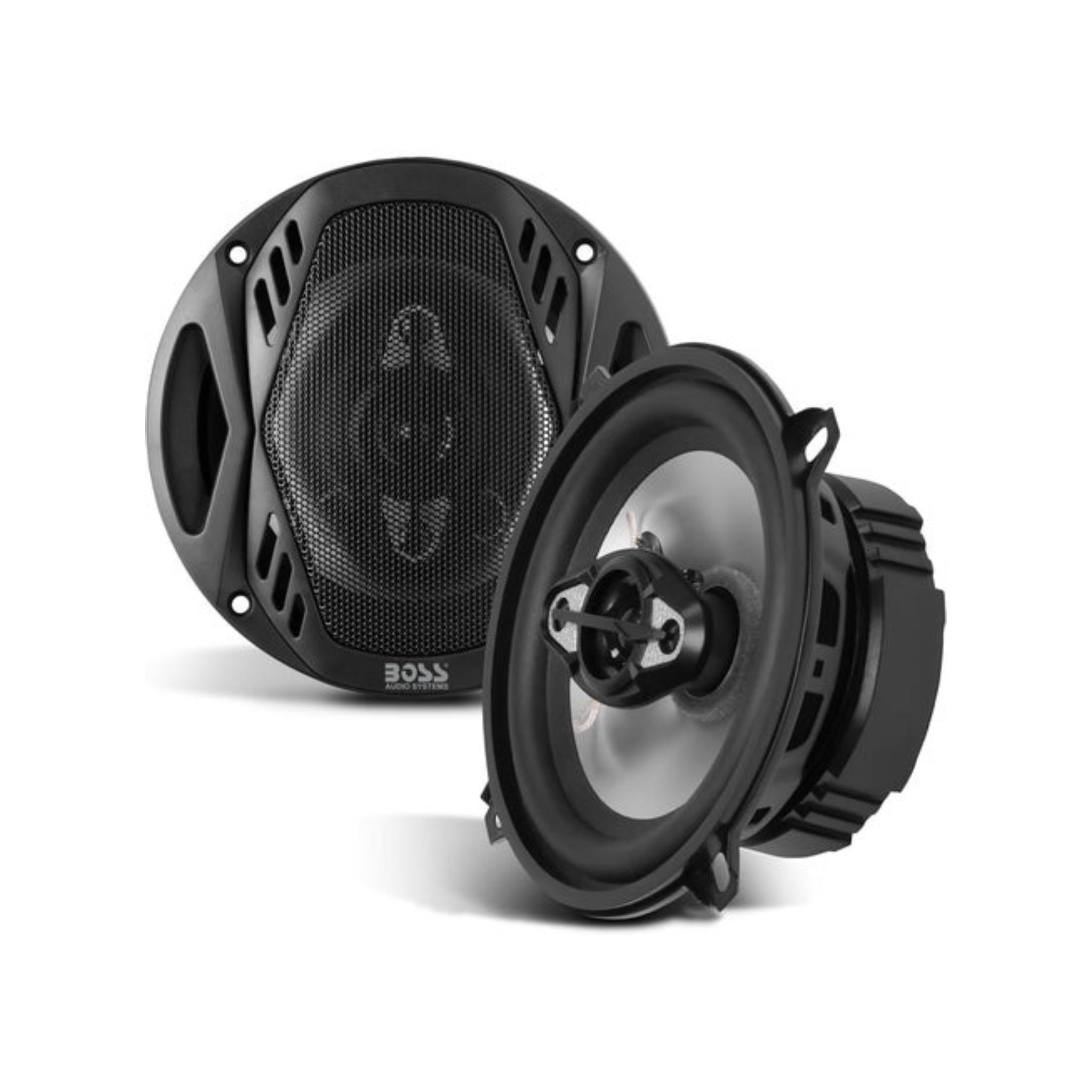 BOSS NX524 300 Watt Per Pair, 5.25 Inch, Full Range, 4 Way Car Speakers, Sold in Pairs