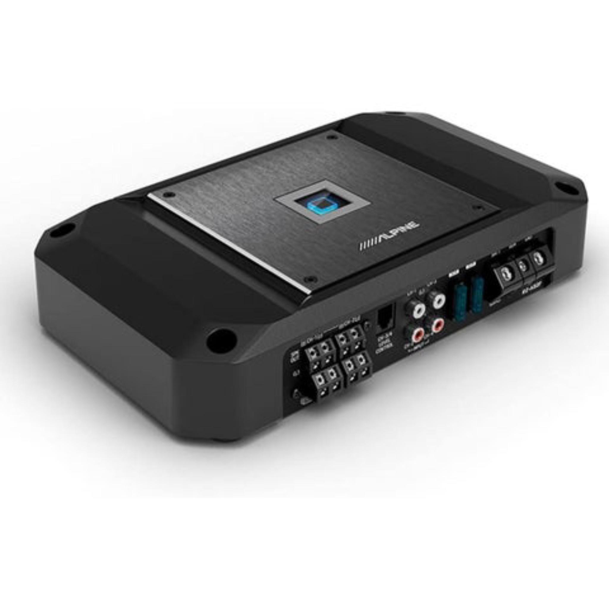 Alpine R2-A60F R-Series 4-Channel Amplifier - 150W x 4 at 2-Ohm, Hi-Res Certified