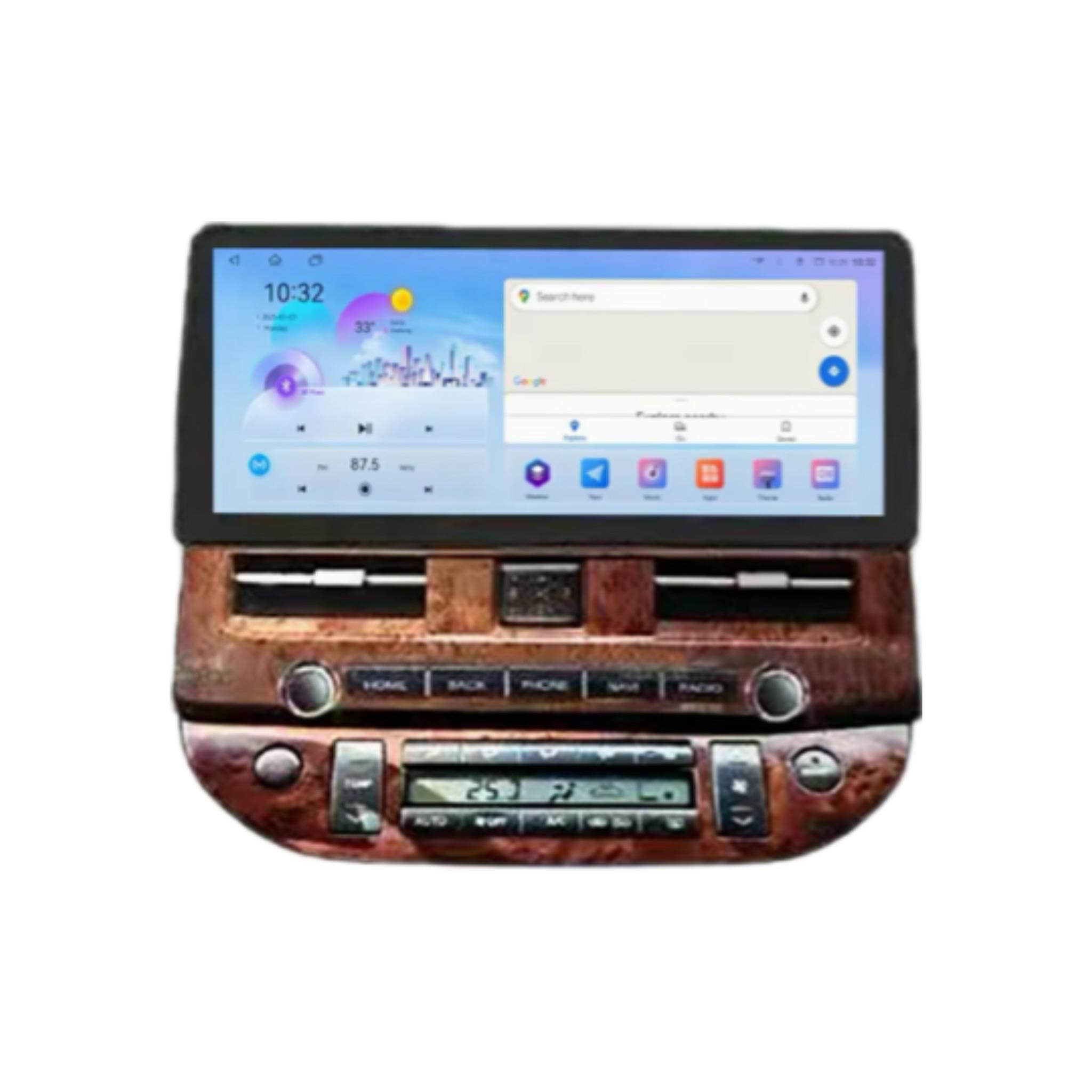 Android Car Stereo 12.3 Inch For Toyota Camry 2000-2003 IPS.QLED Touch Screen with AHD Camera Included