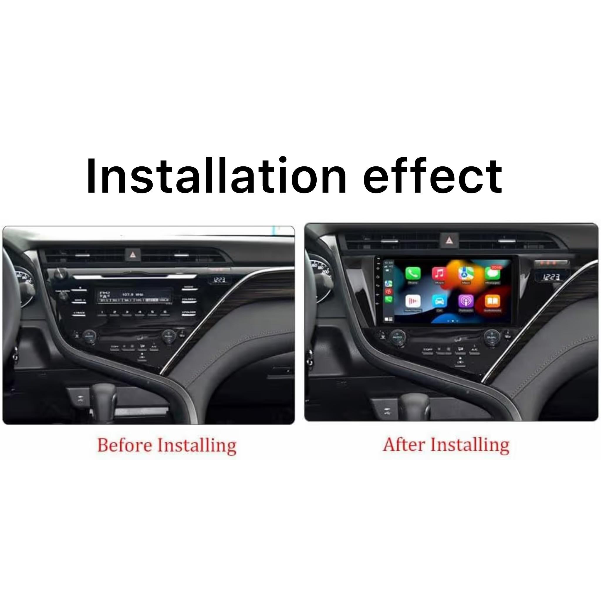 Android Car Stereo for Toyota Camry 8 XV 70 2017-2020 9 Inch IPS.QLED Touch Screen with AHD Camera Included - Image 3