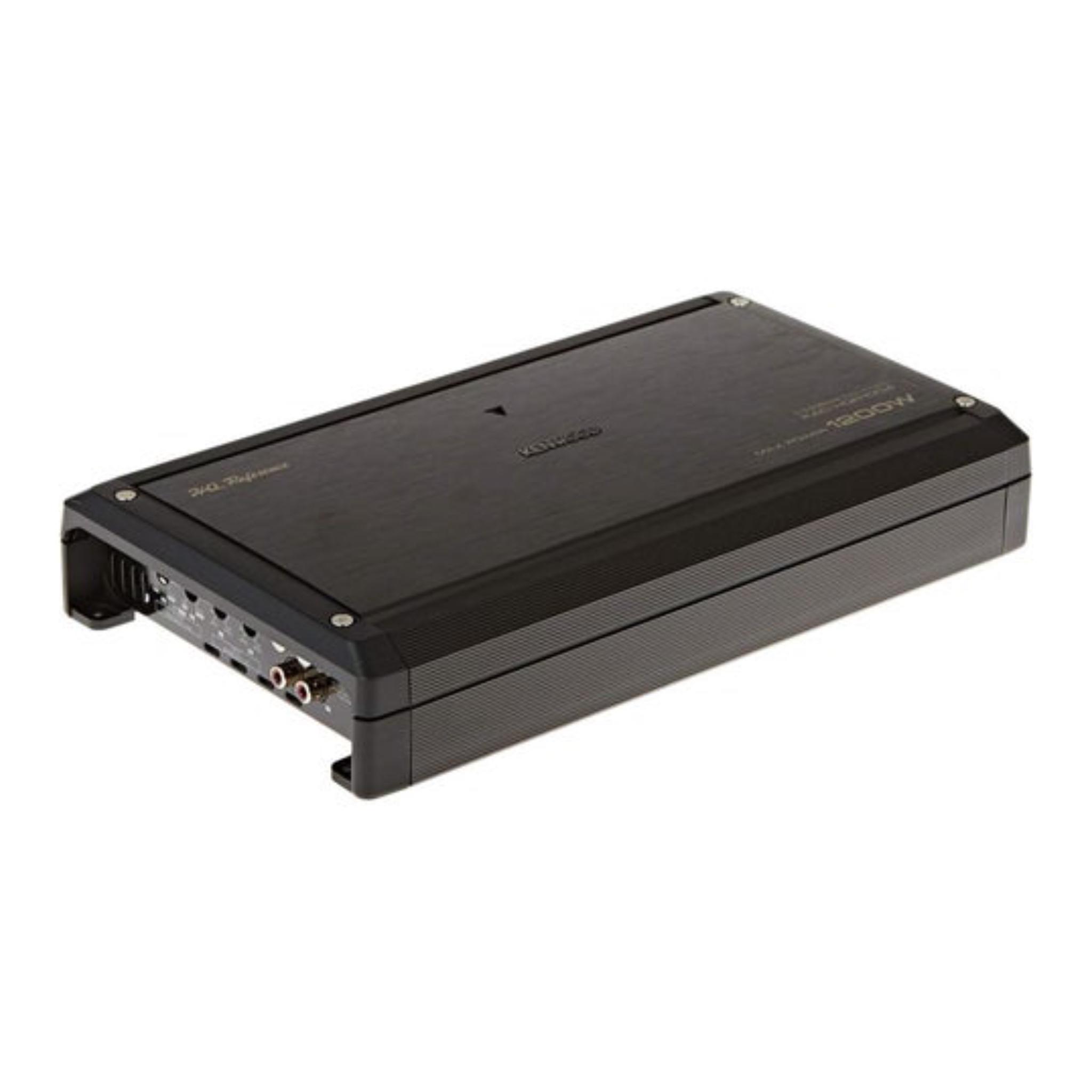 KENWOOD 4 Channel Power Car Audio Amplifier 1200W, KACHQR1004 Provides enhanced stability
