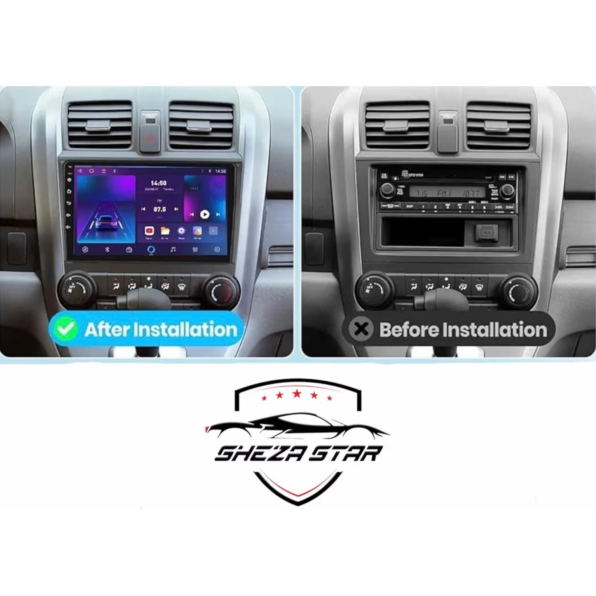 Android Car Stereo for Honda CRV 2007-2011 9 Inch IPS.QLED Touch Screen with AHD Camera Included - Image 3